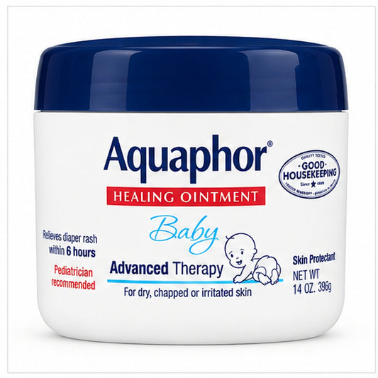 Aquaphor Baby Advanced Therapy Healing Ointment Skin Protectant 14 Ounce Jar 