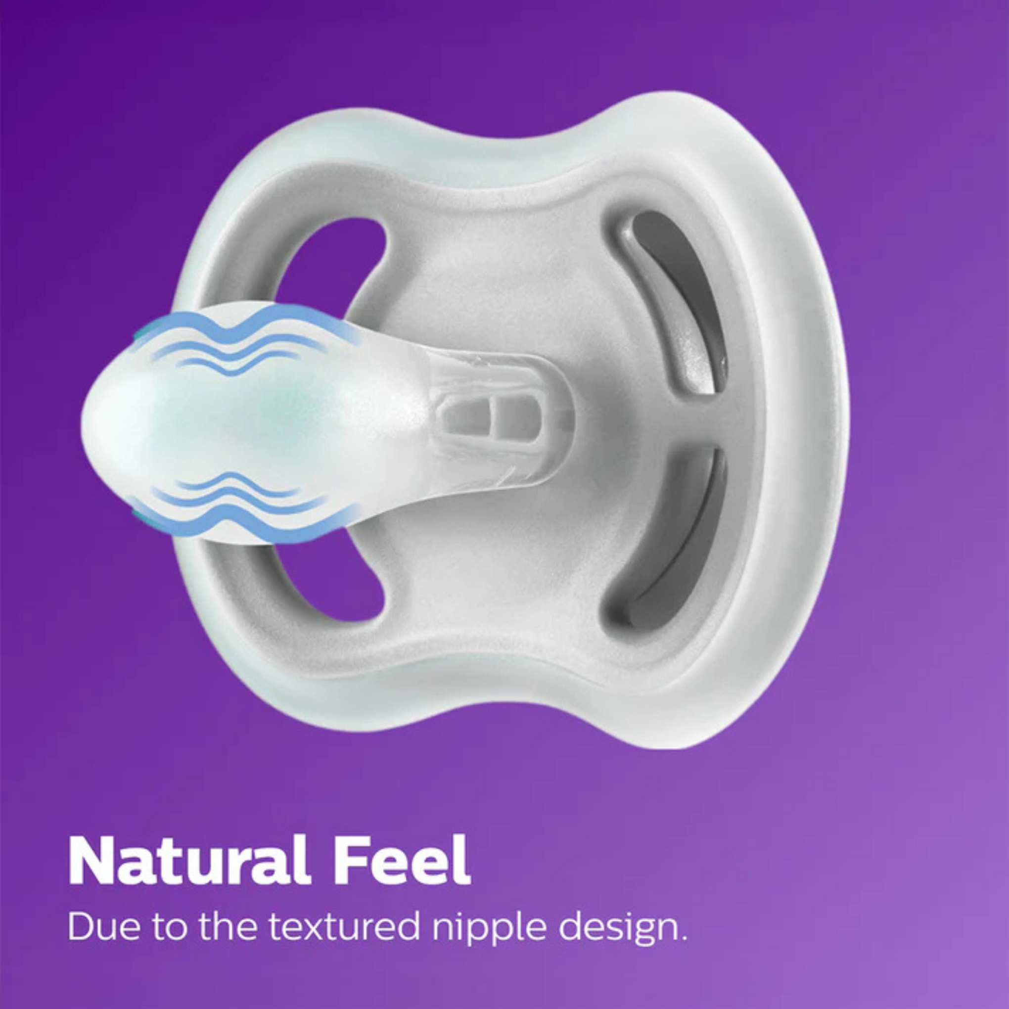 Philips Avent Ultra Air Soother-With Airholes Ventilate Baby's Skin-Orthodontic-Promotes Natural Oral Development-Sterilizing Case Included-Green & Purple-0 to 6M-Pack of 2-Pacifier