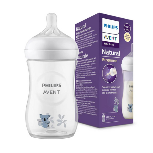 Philips Avent Natural Response Baby Bottle - 260 ml (Koala)