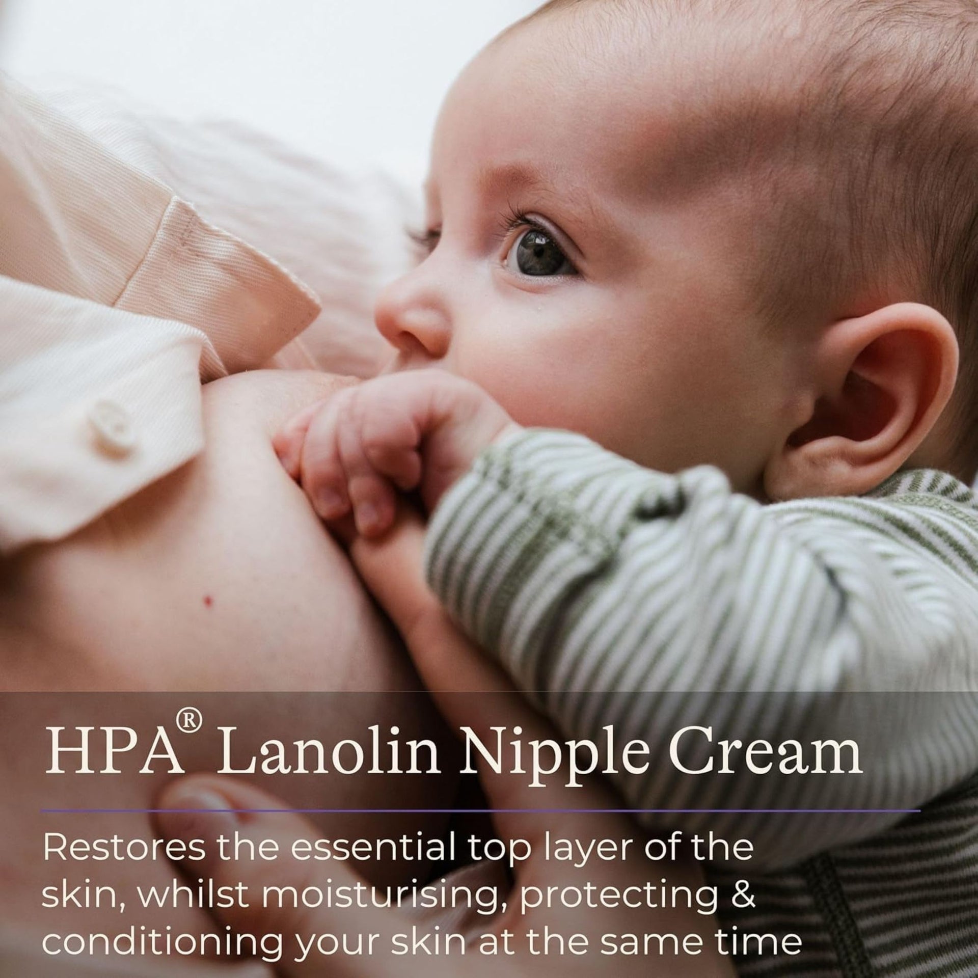 Lansinoh HPA Lanolin Nipple Cream | 100% Natural Breastfeeding Nipple Care | Soothes & Protects Sore, Cracked Nipples | 10ml