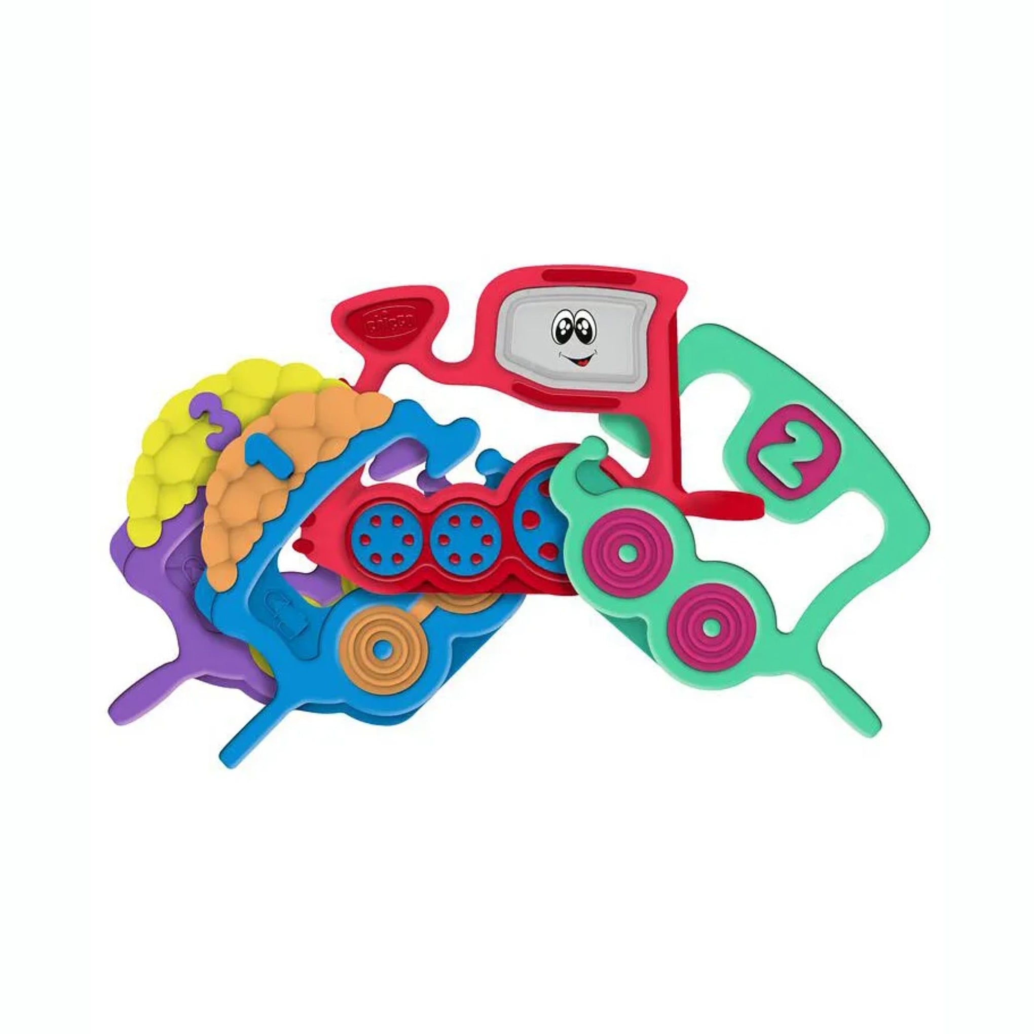 Chicco Baby Rattle Set Pack of 4 - Multicolor - 3-18M