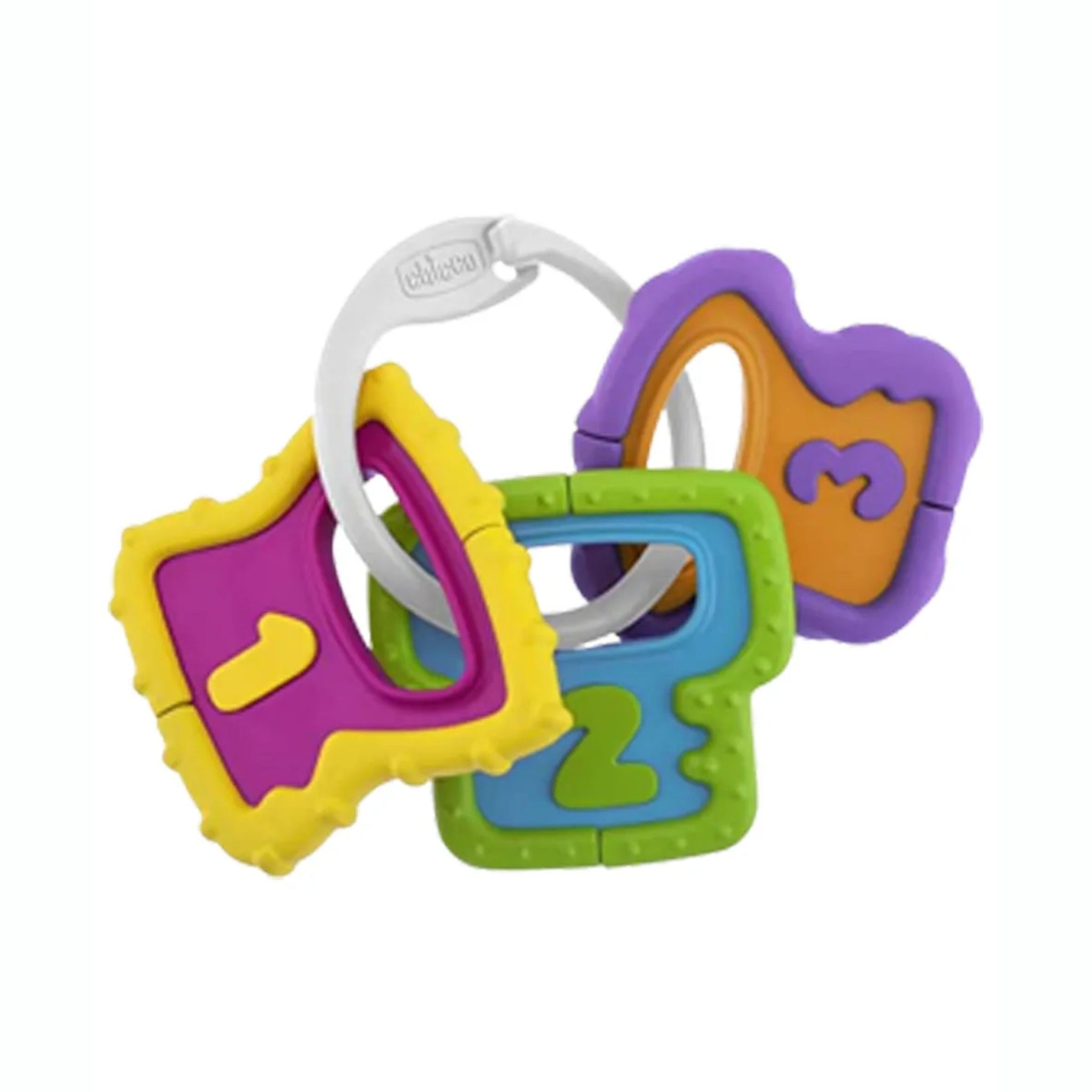 Chicco Baby Rattle Set Pack of 4 - Multicolor - 3-18M
