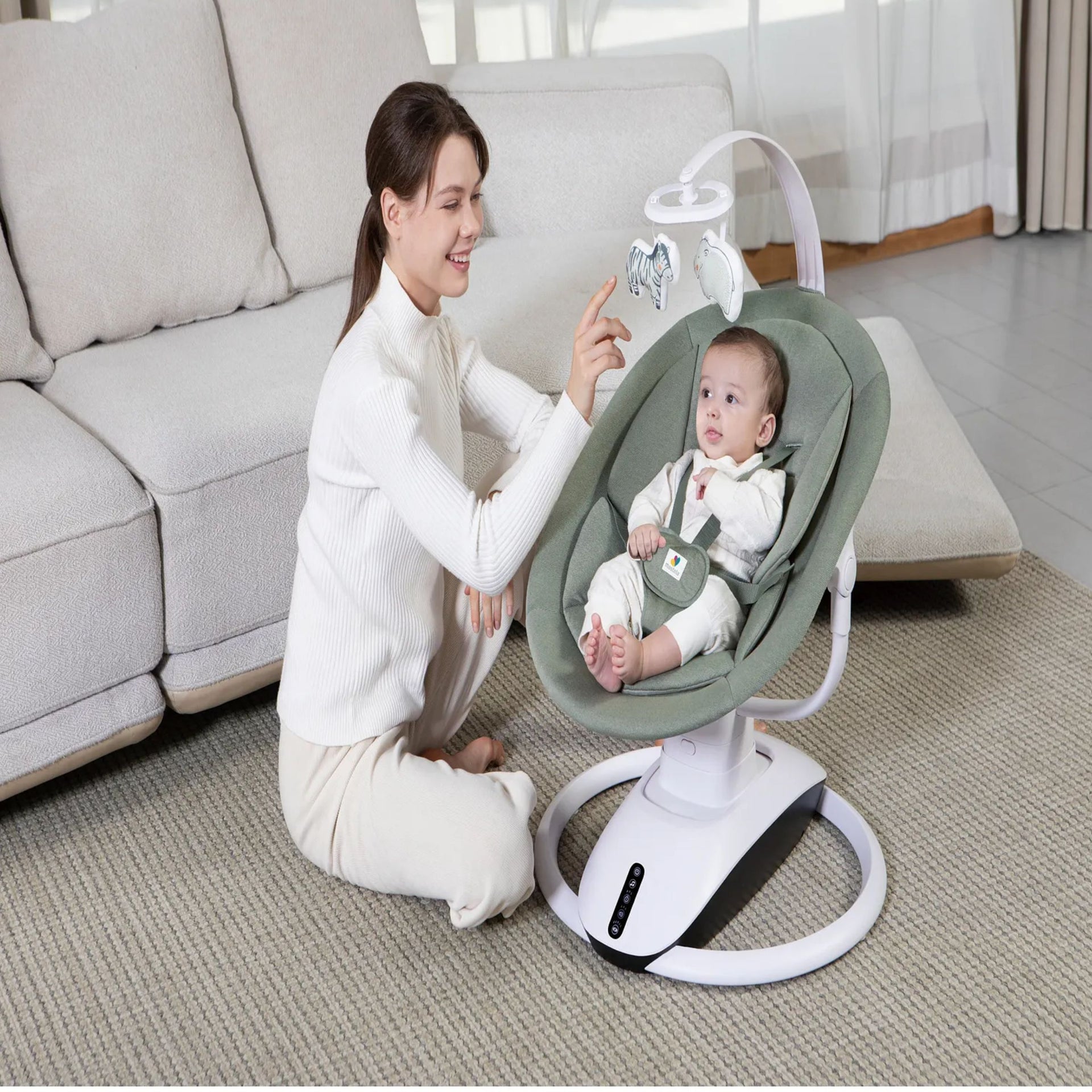 Mastela OrboDream 360 Cradle Green Birth to 3 Years