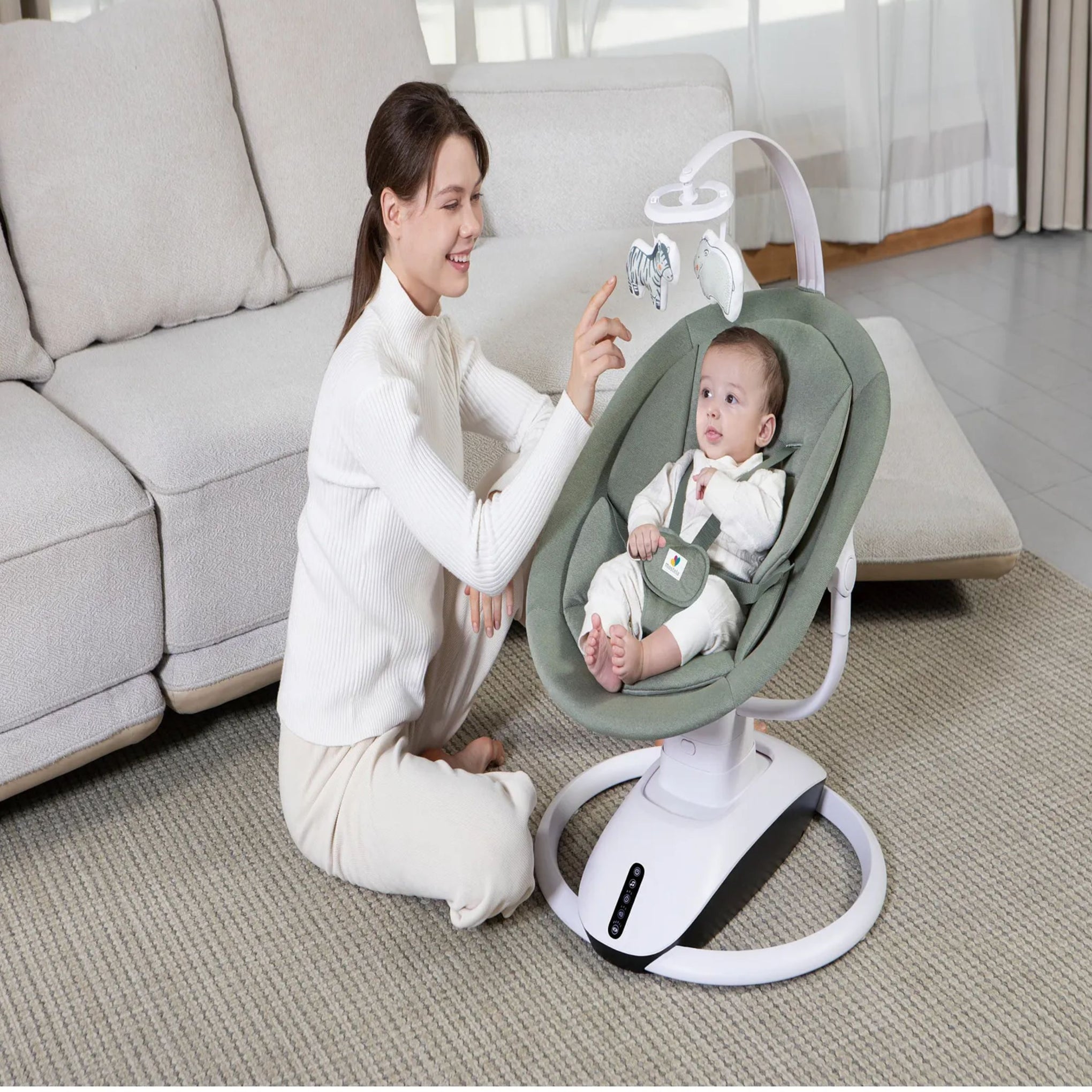 Mastela OrboDream 360 Cradle Green Birth to 3 Years