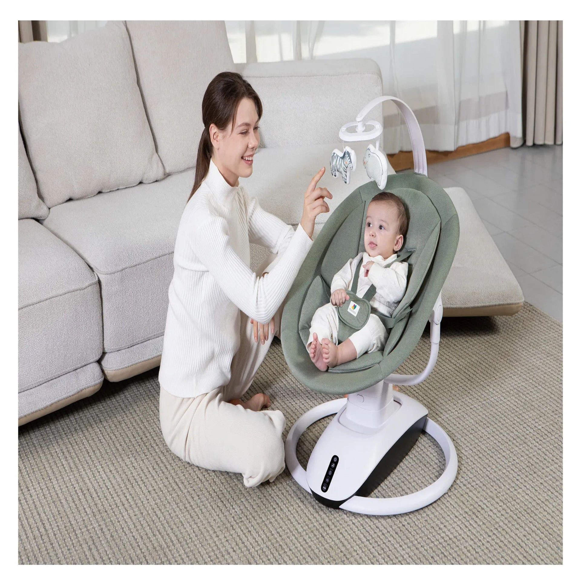 Mastela OrboDream 360 Cradle Green Birth to 3 Years