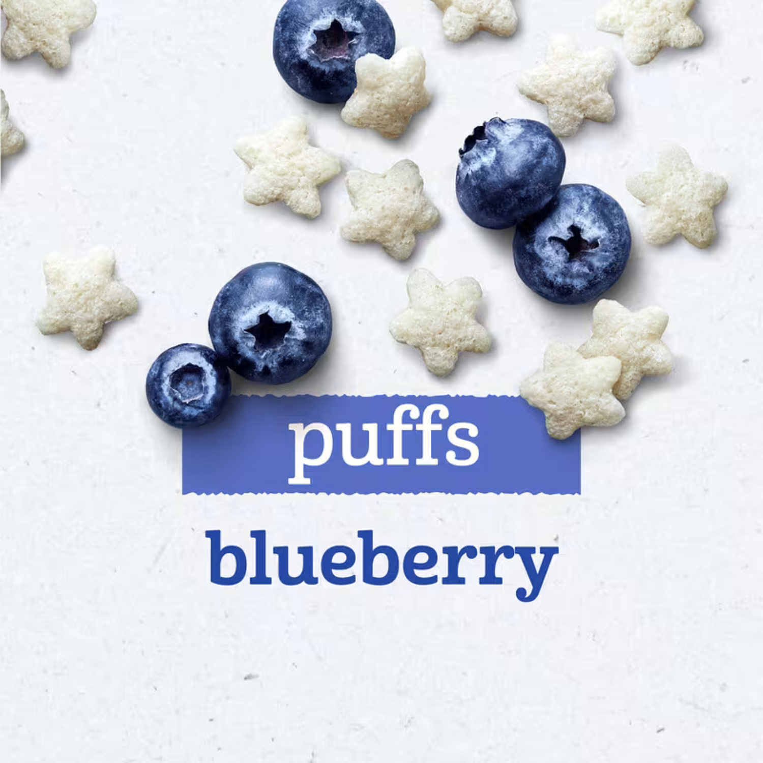 Gerber, Snacks for Baby, Grain & Grow, Puffs, Puffed Grain Snack, 8+ Months, Blueberry, 1.48 oz (42 g)