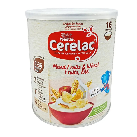 NESTLE Cerelac Mixed Fruits & Wheat With Milk - 400g (Imported) Cereal  (400 g, 8+ Months)