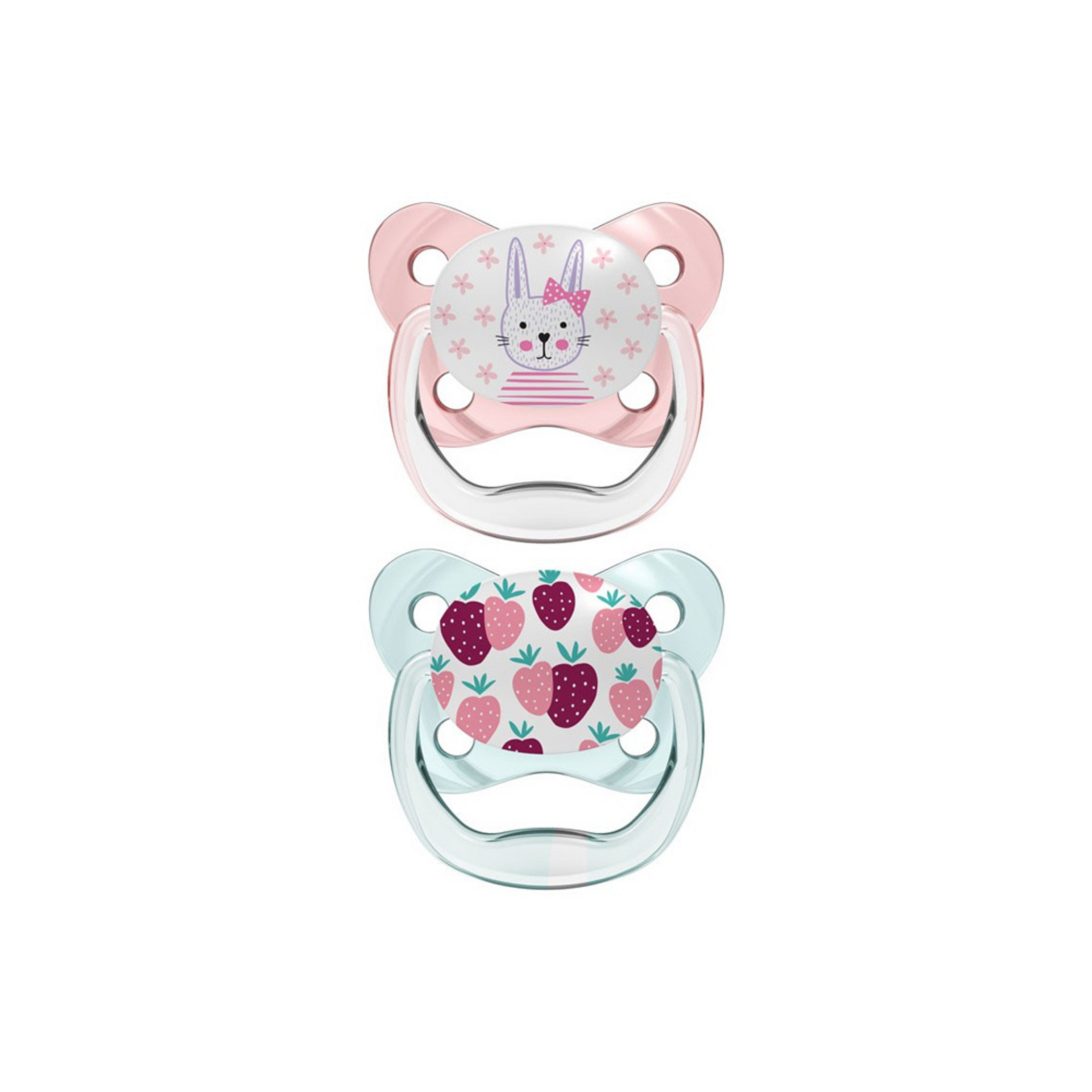 Dr. Brown’s PreVent Orthodontic Soother (0-6m) – Girl 2pcs