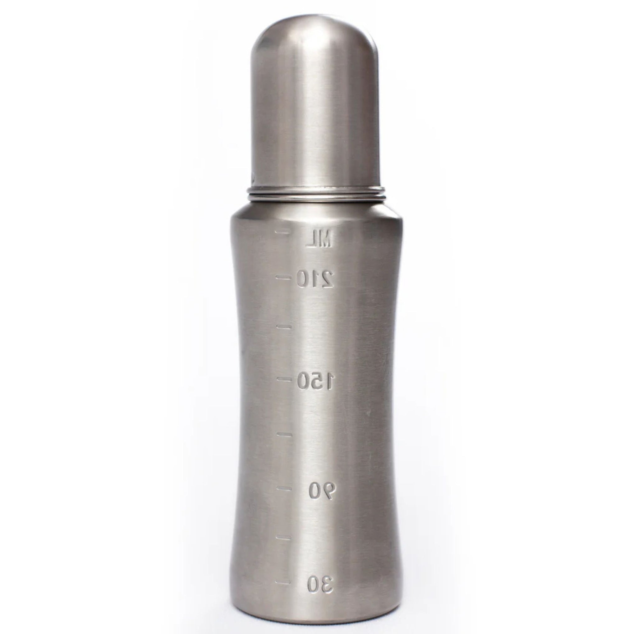 Small Wonder Stainless Steel Baby Feeding Bottle 140 ml & 240ml , Pack of 1