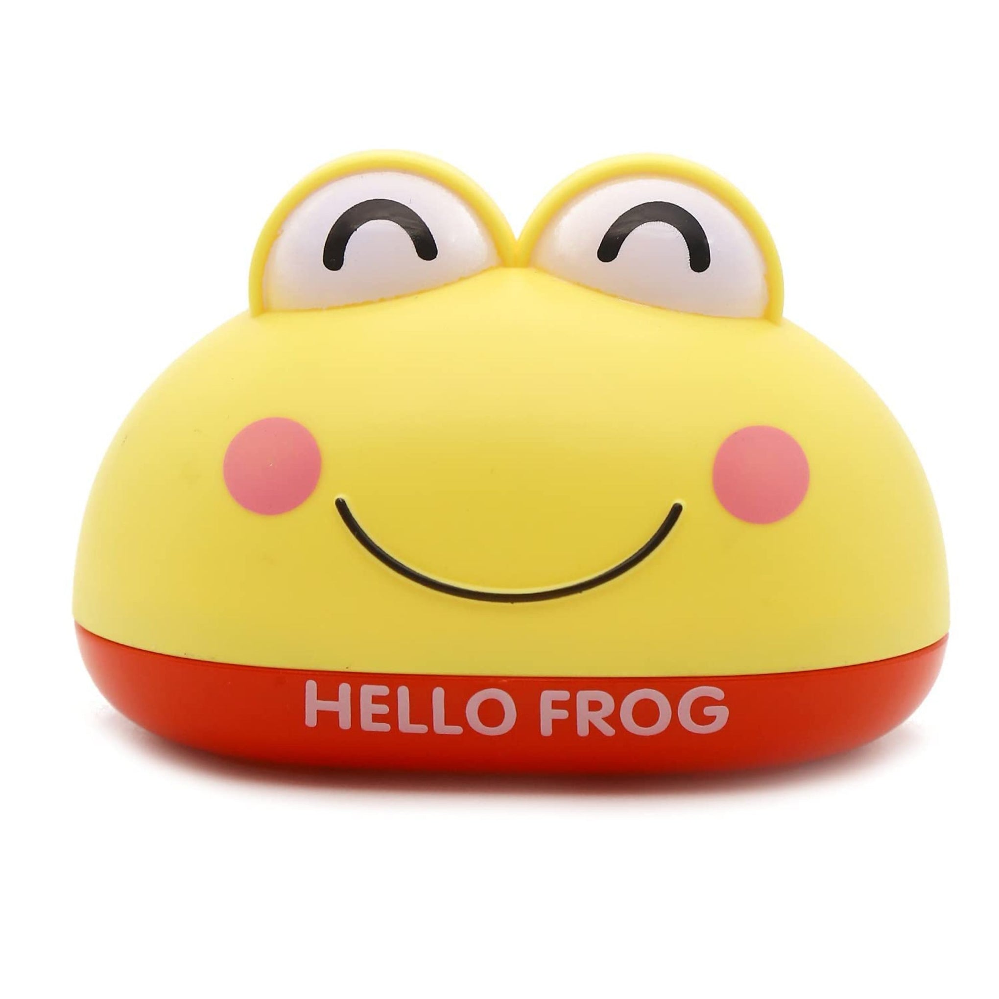 Smile Baby Cartoon Soap Case Bathtub Soap Box, Soap Dish Holder for Kids, Bathroom Soap Stand (Yellow)