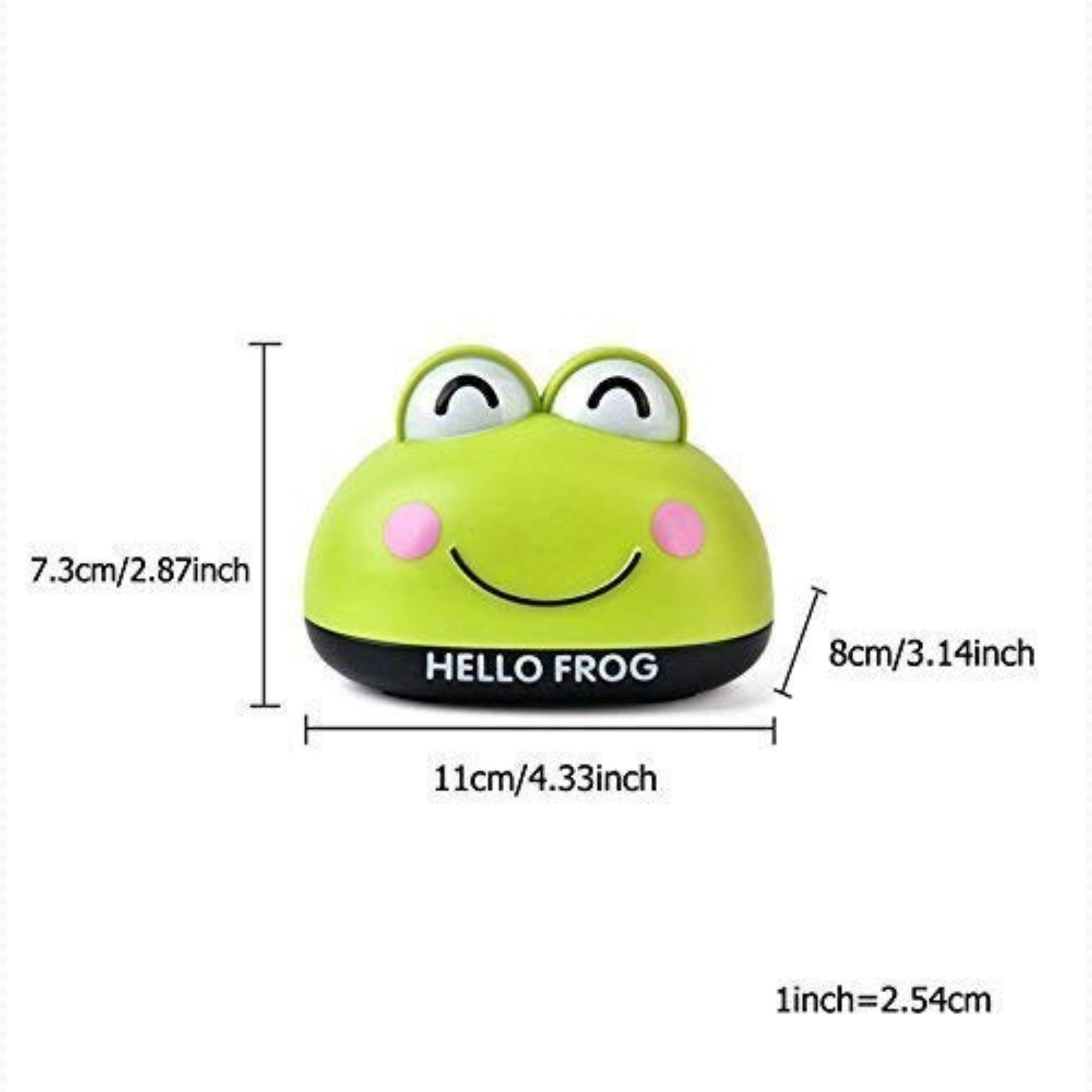 Smile Baby Cartoon Soap Case Bathtub Soap Box, Soap Dish Holder for Kids, Bathroom Soap Stand (Yellow)