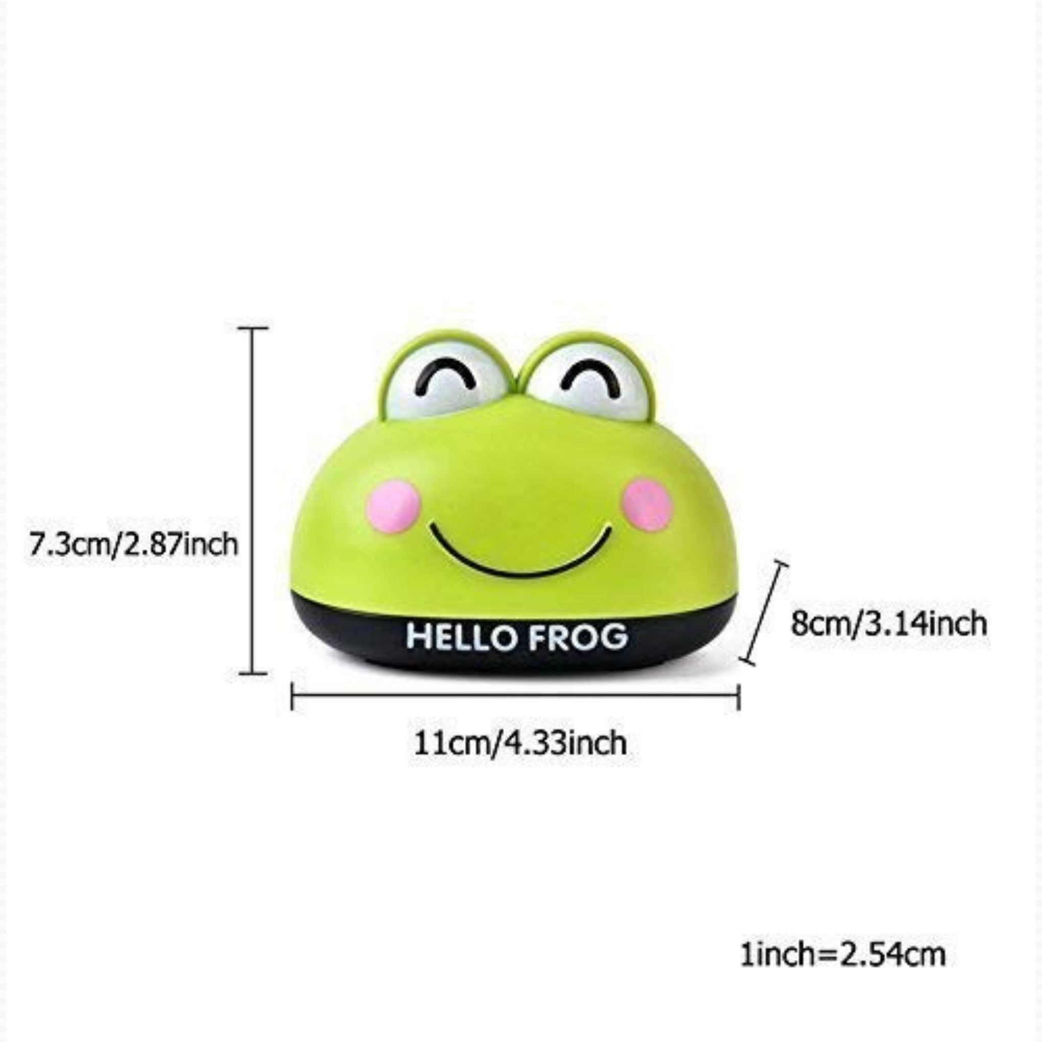 Smile Baby Cartoon Soap Case Bathtub Soap Box, Soap Dish Holder for Kids, Bathroom Soap Stand (Yellow)