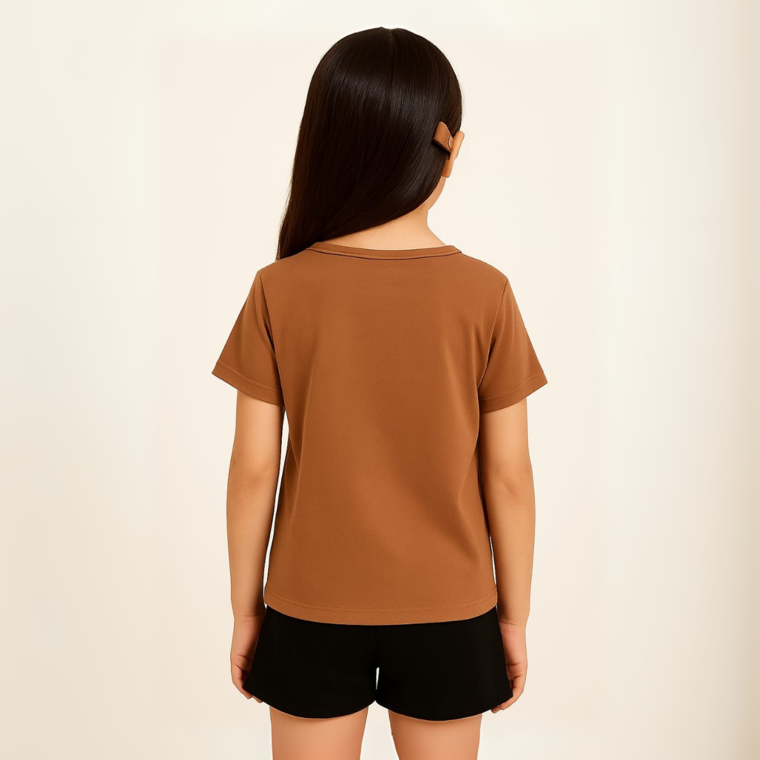 Smile Baby Floral Pocket Style – Cute & Casual Tees for Little Girls | 1 to 6 Year Girls