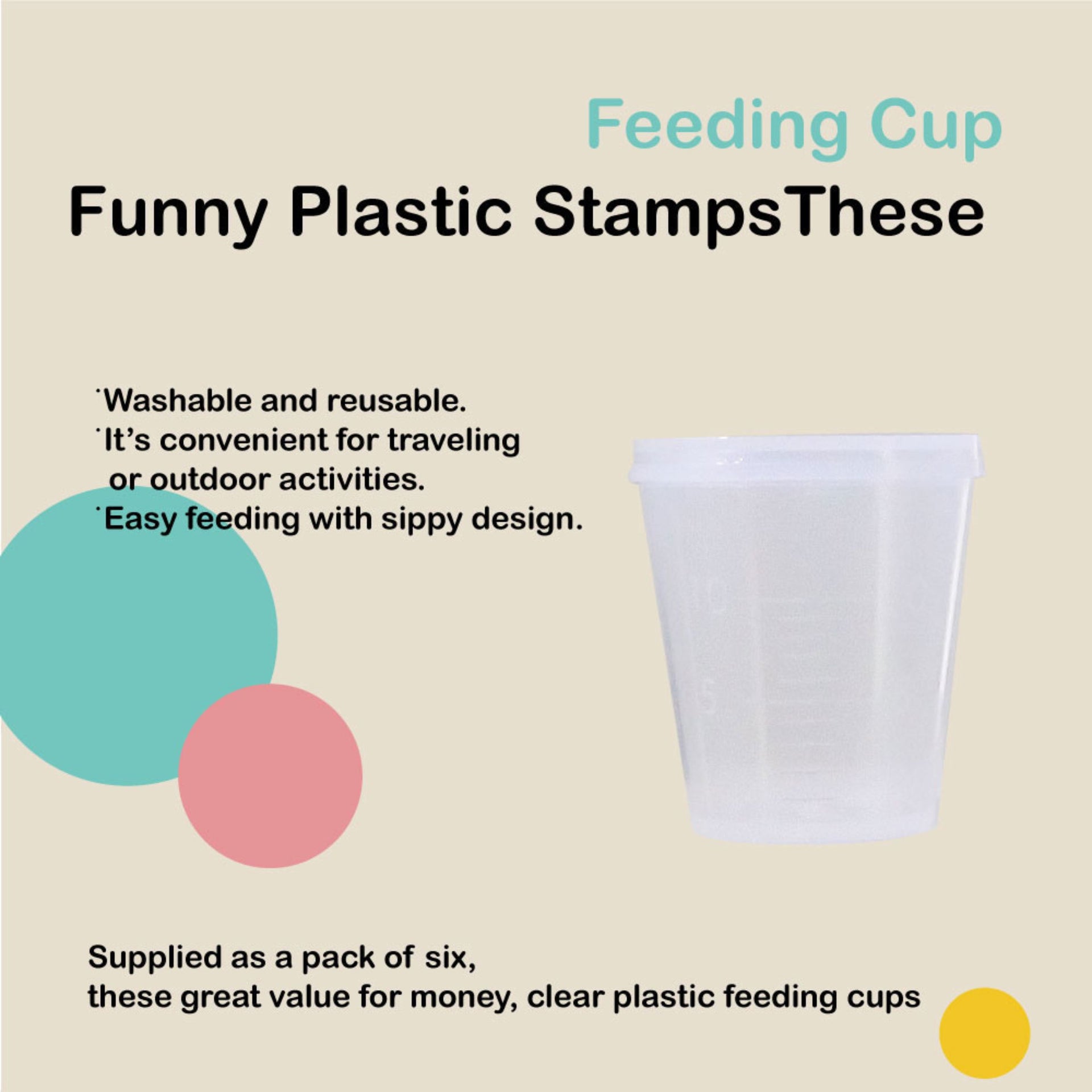 Farlin Doctor J. Baby Medicine Dispenser with Feeding Cups (1 Dispenser + 6 Cups) – Safe, Accurate & Easy Medicine Feeding for Babies (0+ Months)