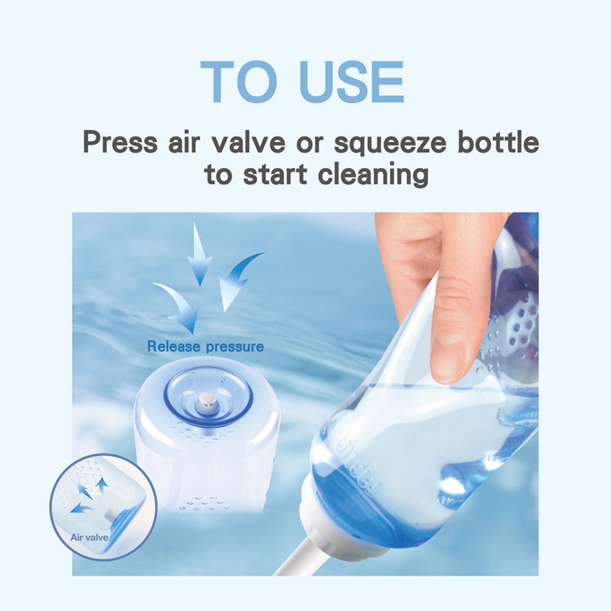 Farlin Peri Bottle for Postpartum & Baby Care | Gentle Spray, Dual Nozzles, Food-Grade PP | Mother’s Daily Helper