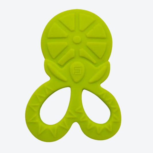 Buddsbuddy 100% BPA Free Soft Silicone Baby Teether for 3 to 6 Babies(C.Green)