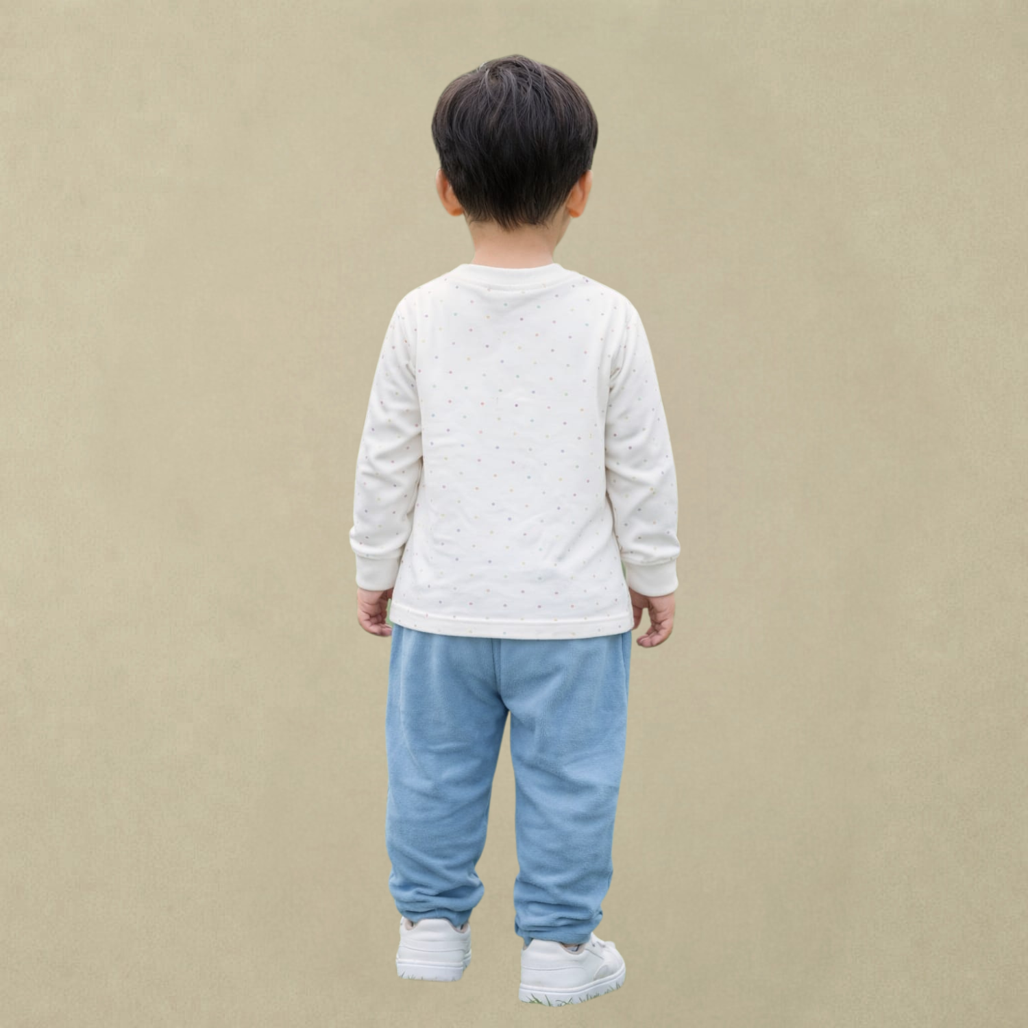 ZERO Baby Teddy Bear T-Shirt & Jogger Set – Soft Cotton Loungewear for Babies (0–24 Months)