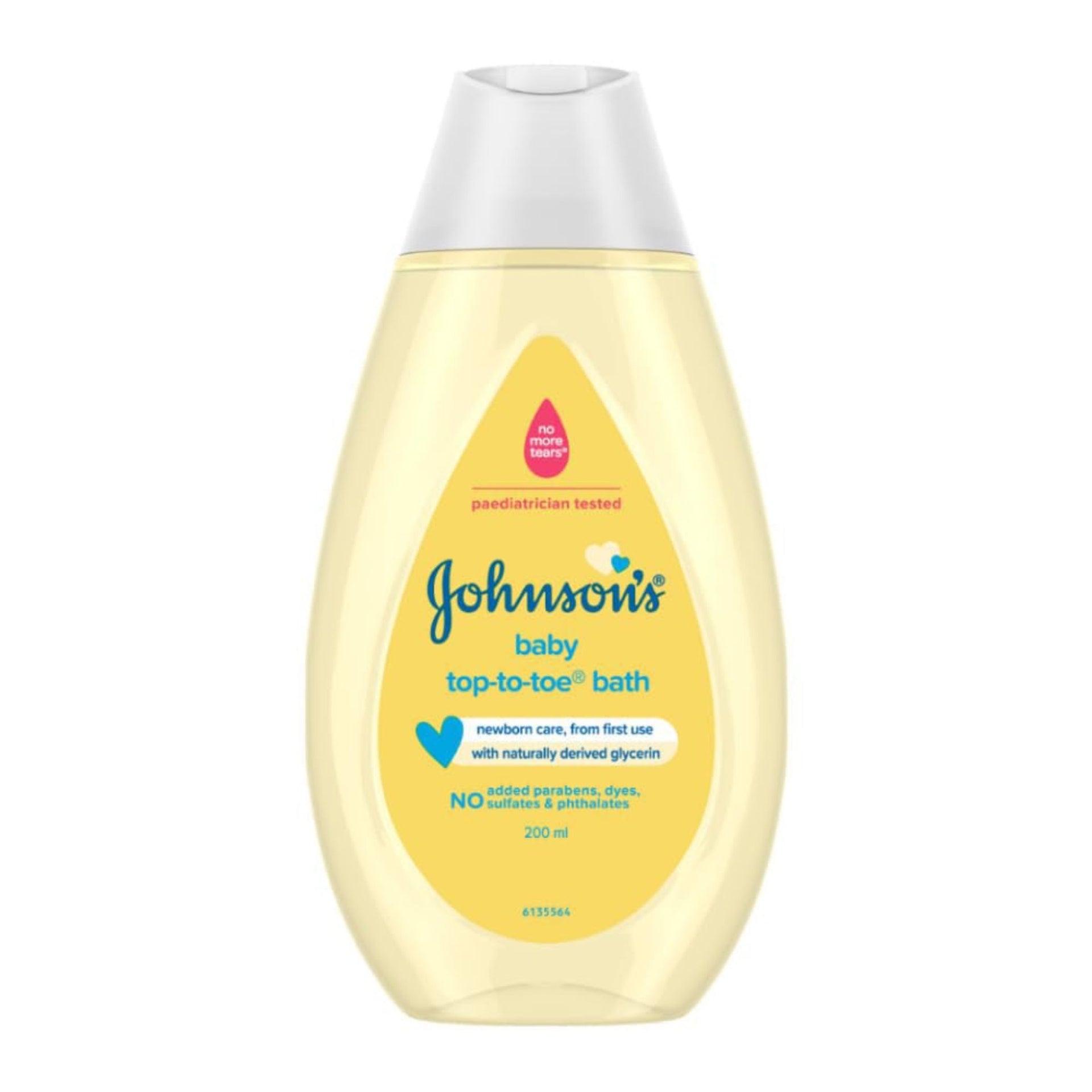 Johnson's Baby Top to Toe Baby Bath, 500ml & 200ml