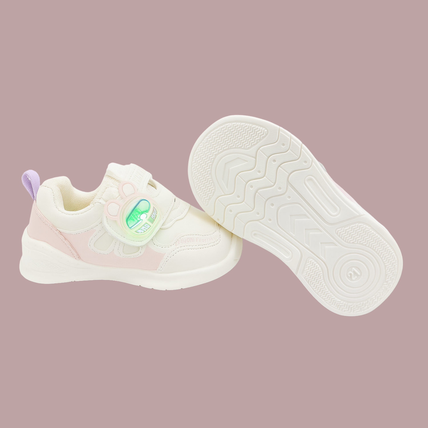 Smile Baby Light-Up Sneakers for Girls – Comfortable & Stylish Sports Shoes