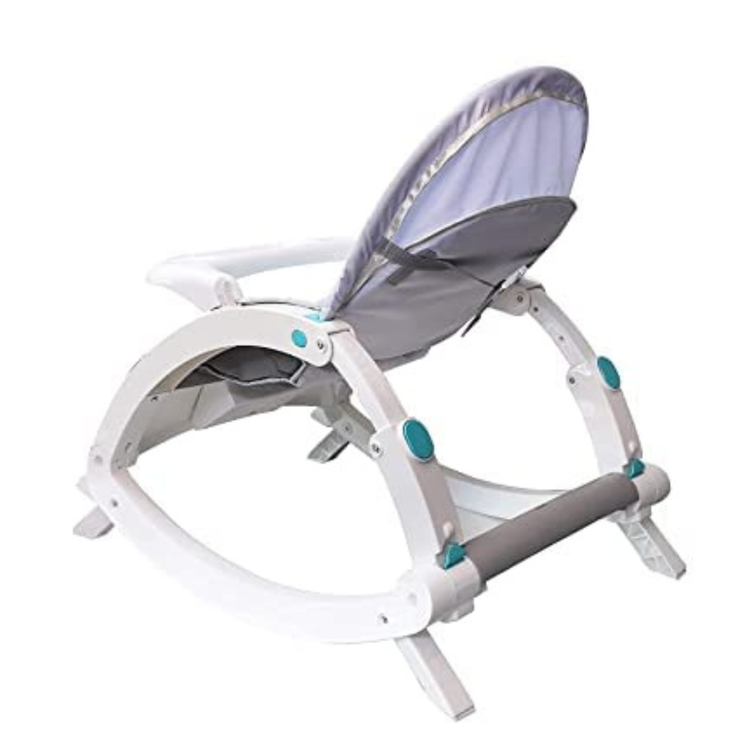Smile Baby 2-in-1 Multipurpose Baby Rocker & Bouncer | Cushioned Seat, Calming Vibrations, Soothing Music, Detachable Toy Bar | Feeding & Relaxing Chair for Newborns & Infants (Pink)