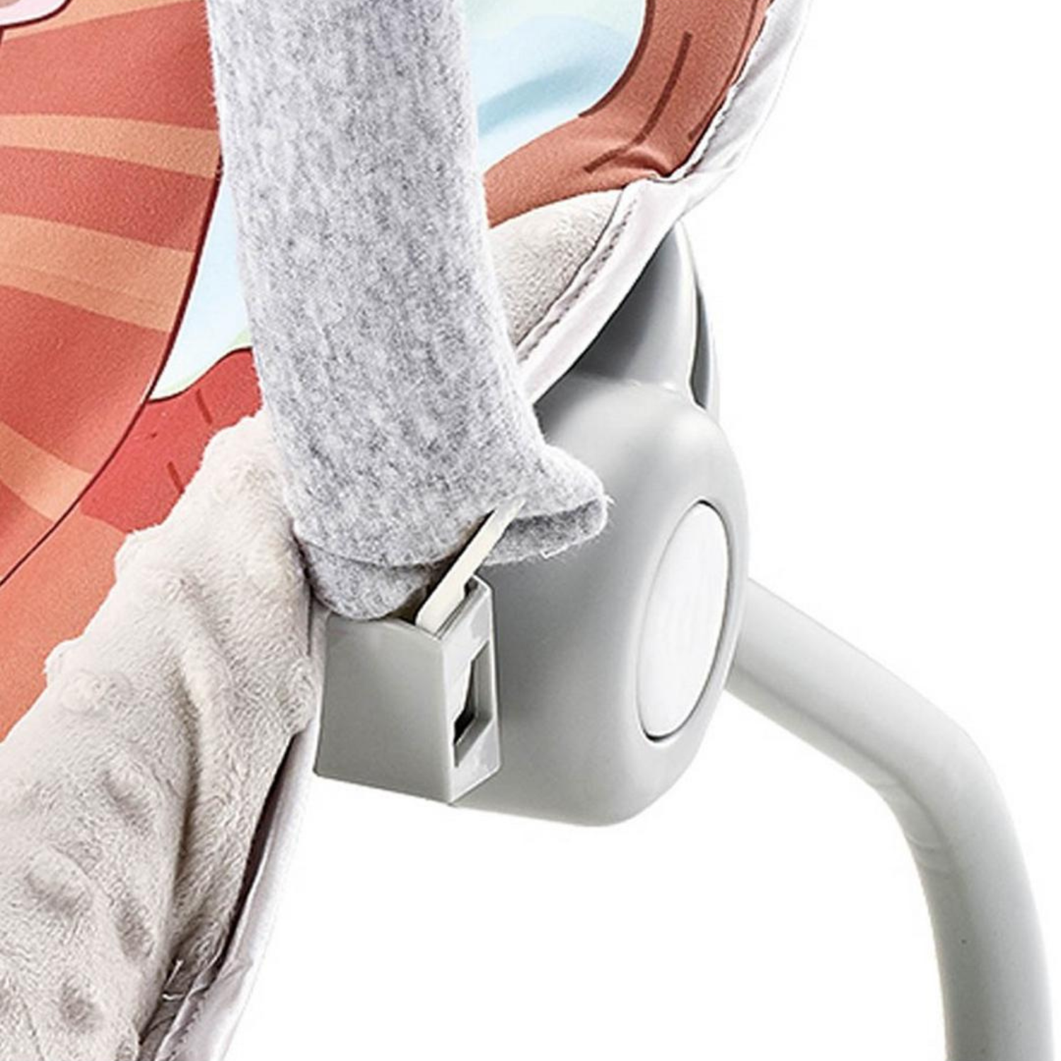 Smile Baby Jungle Adventure 2-in-1 Baby Rocker & Bouncer | Calming Vibrations, Gentle Music, Soft Cushioned Seat, Plush Toy Bar & Safety Harness | Newborn to Infant Comfort Chair