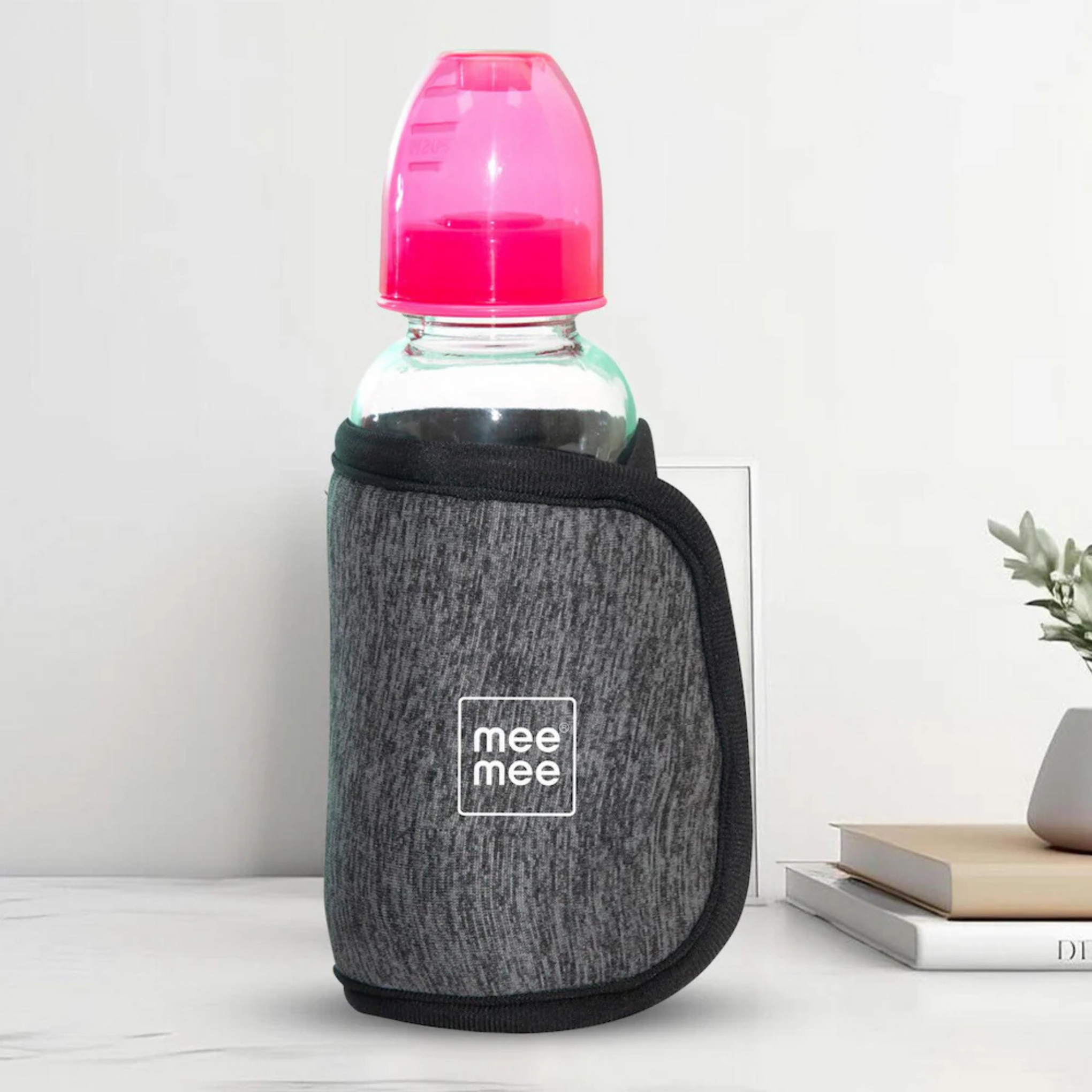 Mee Mee Portable Baby Bottle Warmer with Quick USB Charging | 10 Minutes Milk Warmer