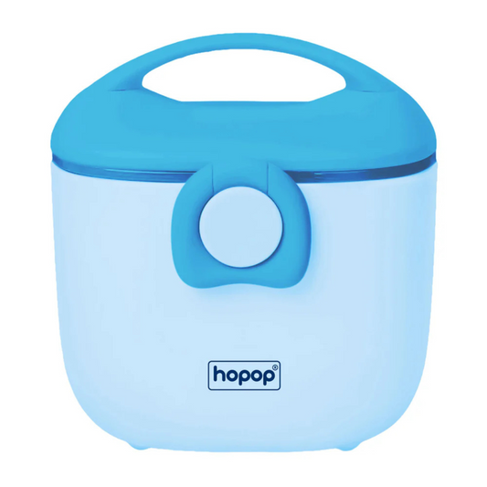 Hopop Milk Powder & Multi-Purpose Food Container -210 ml Blue