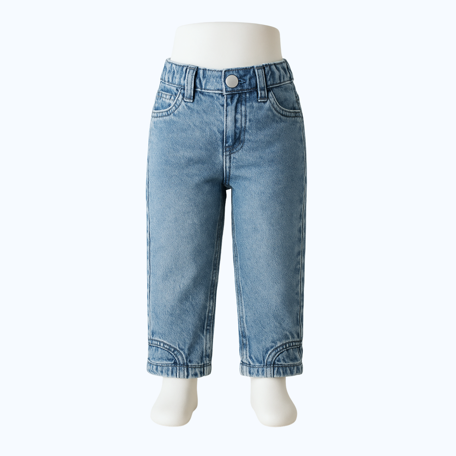 REVERSE X-TREME Girls’ Ice Color Denim Jeans – Ages 1 to 12 Years
