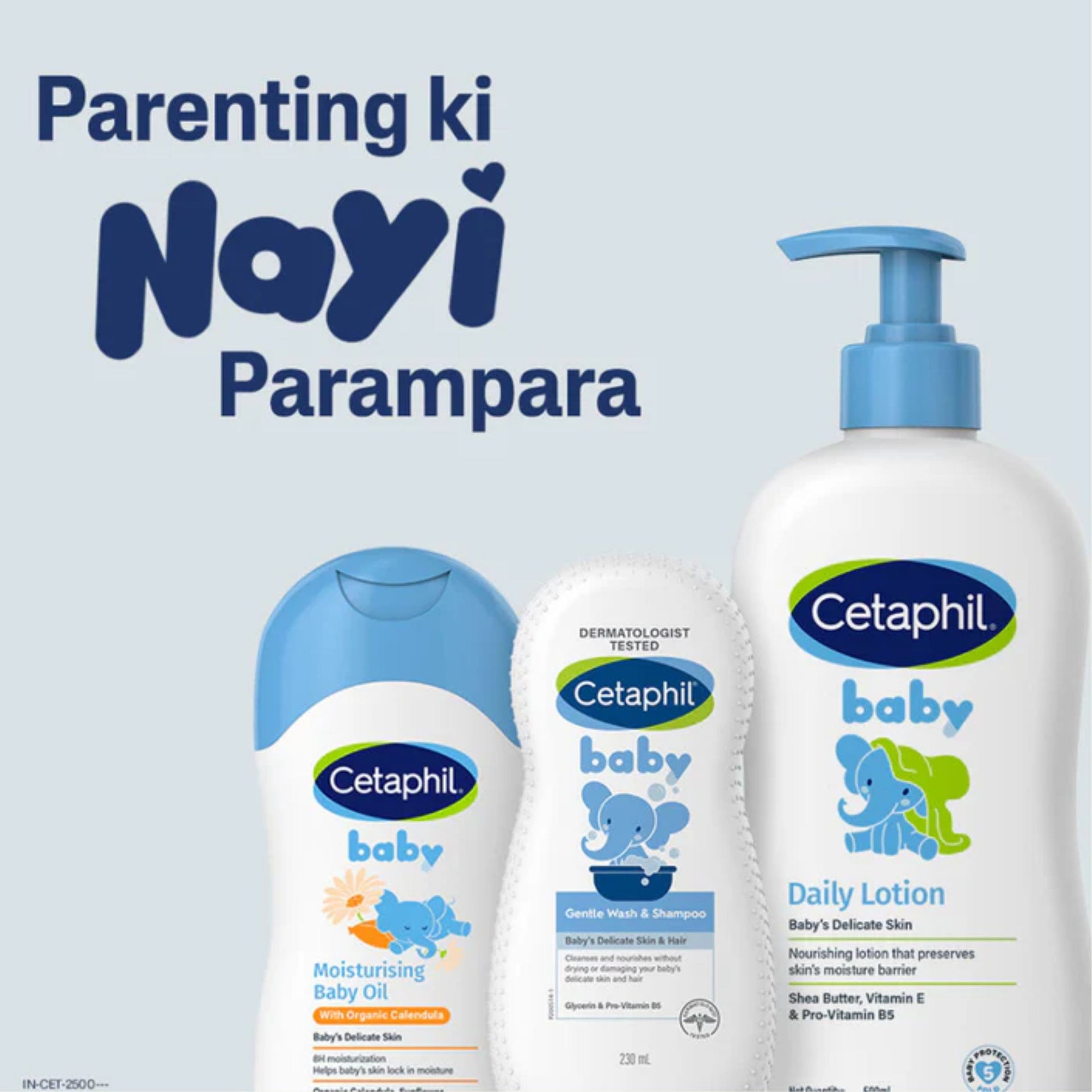 Cetaphil Baby Moisturising Baby Oil with Organic Calendula – Gentle Care for Delicate Skin, 200 ml