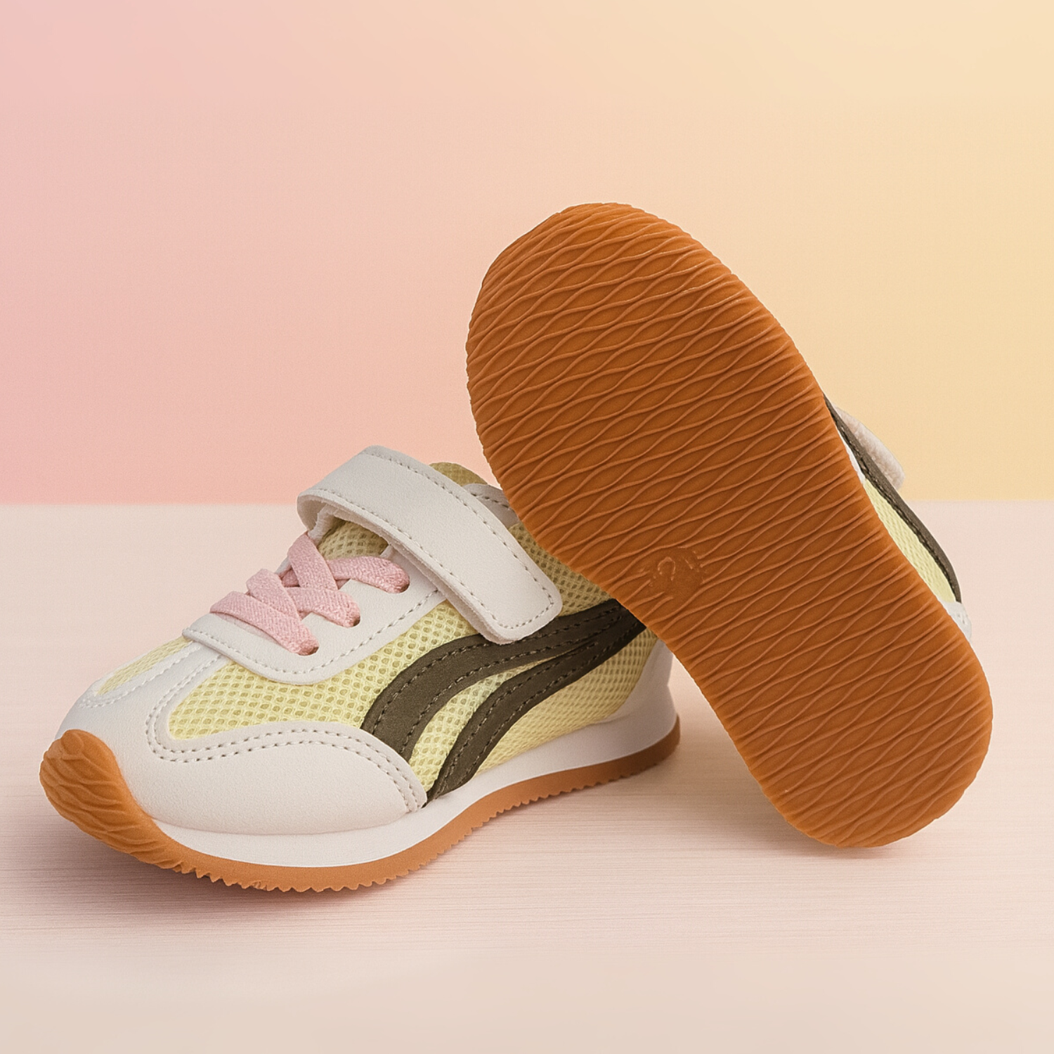 Smile Baby Girls Sports Sneakers – Lightweight & Stylish Casual Shoes