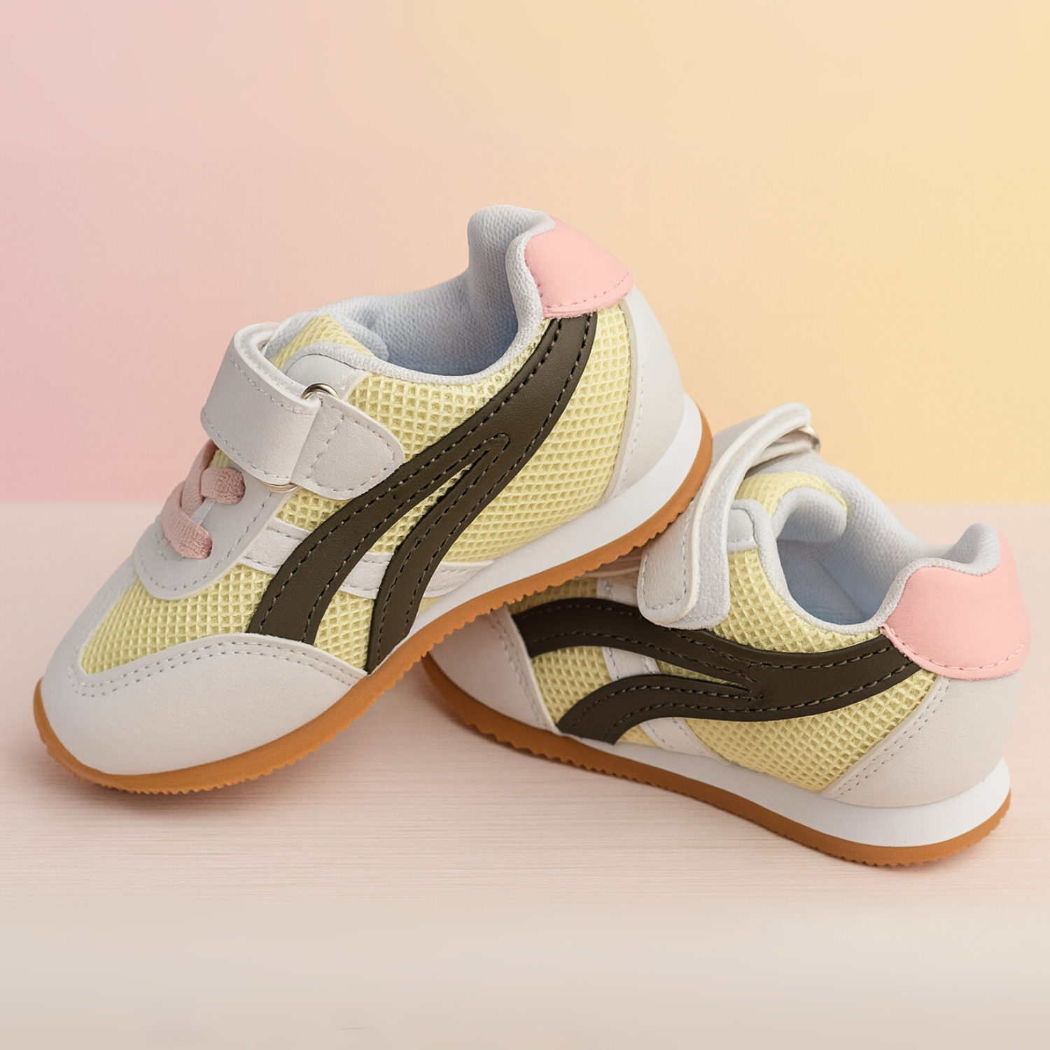 Smile Baby Girls Sports Sneakers – Lightweight & Stylish Casual Shoes