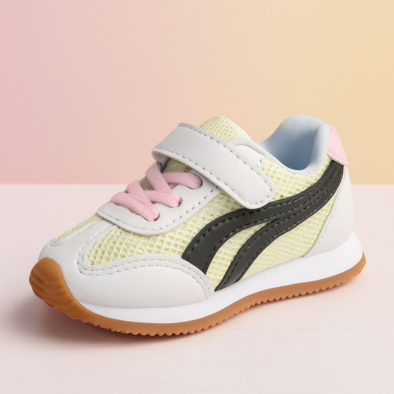 Smile Baby Girls Sports Sneakers – Lightweight & Stylish Casual Shoes