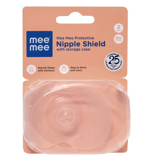 Mee Mee Protective Nipple Shield - Pack of 2 (White)