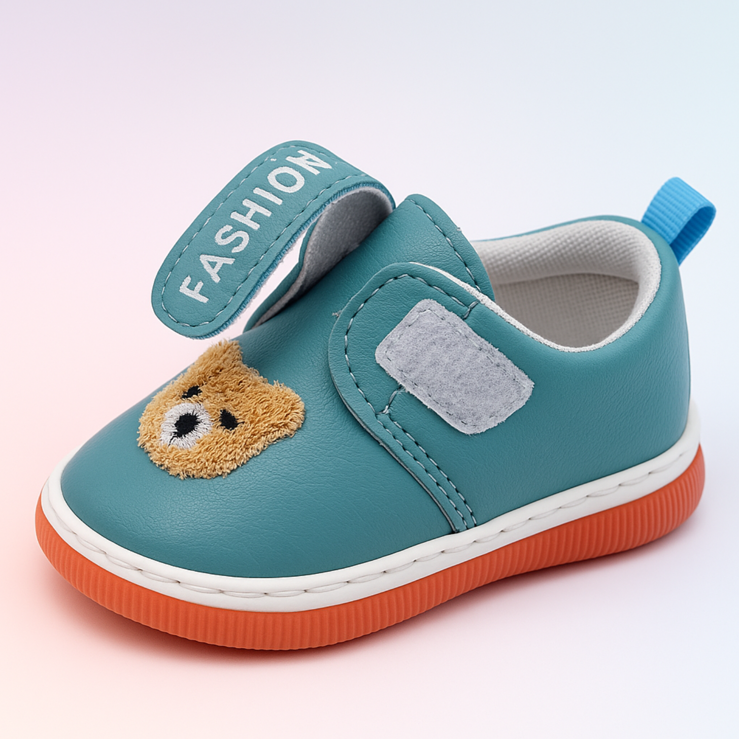 Smile Baby Chu Chu Shoes – Teddy Bear “I Love My Family” Baby Sneakers