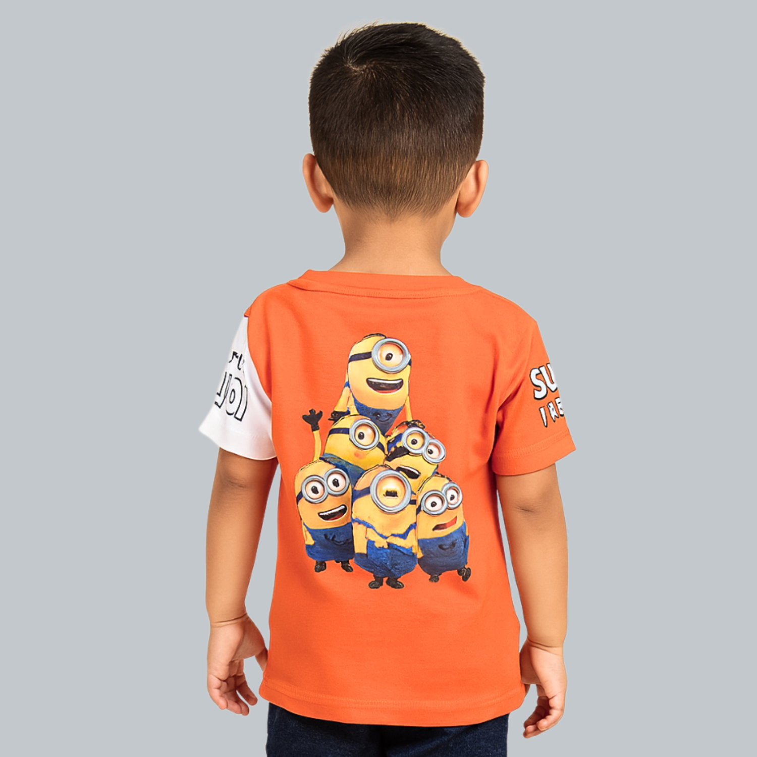 SKETCH Minions Graphic Cotton T-Shirt for Boys (18 Months–12 Years)