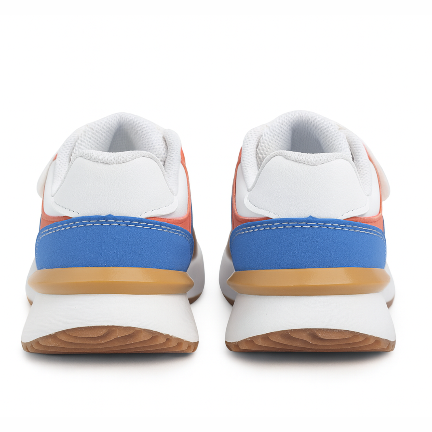 Smile Baby Kids Multi-Color Sporty Sneakers with Velcro Strap