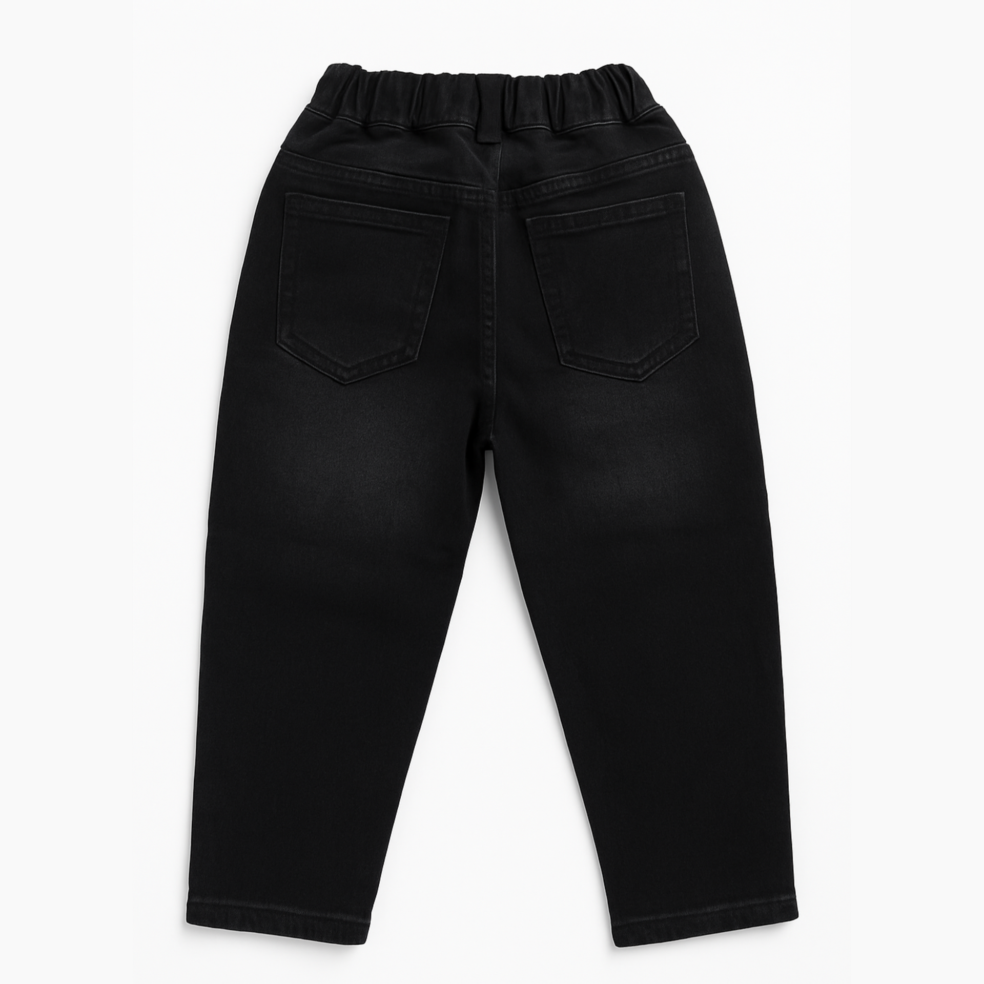 Smile Baby Boys Black Denim Jeans (Age 5–10 Years) – Stylish, Comfortable & Durable
