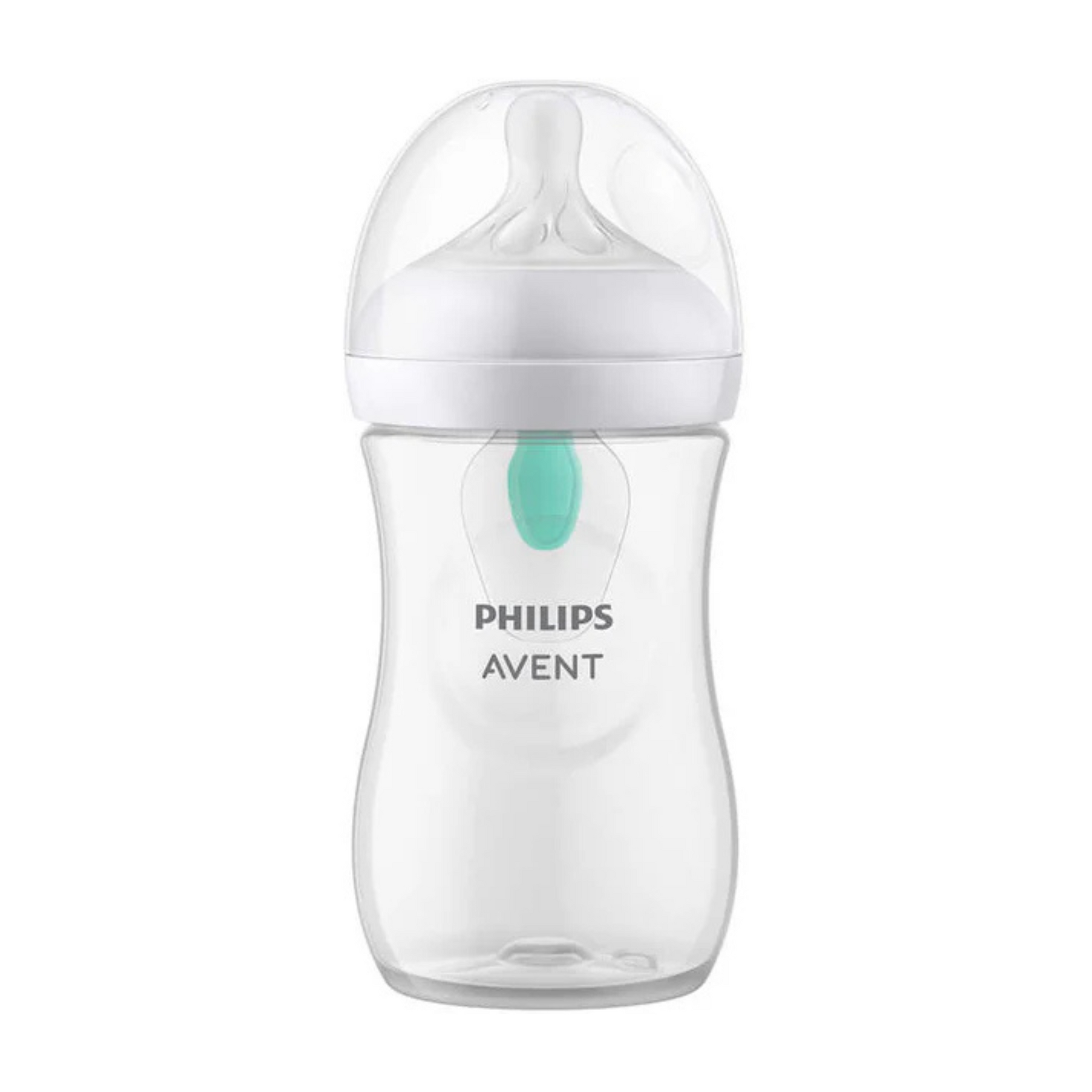 Philips Avent Natural Response Feeding Bottle-AirFree Vent-260 ml-With Flow 3 Nipple-Transparent-1M+