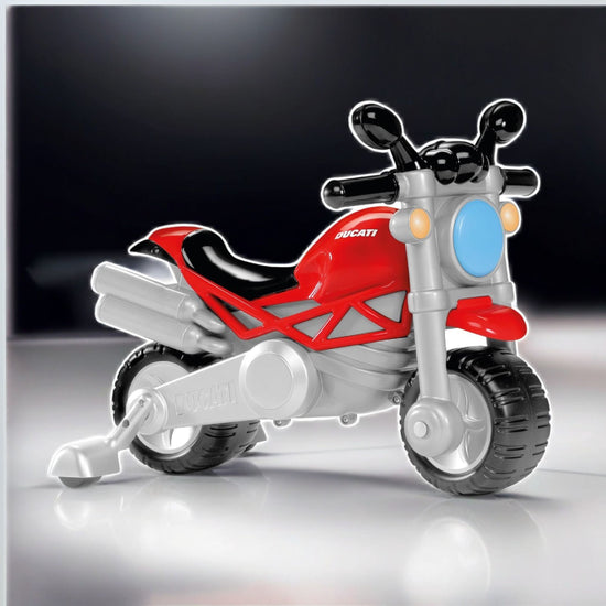 Chicco Toy | Ducati Monster Sit 'N' Ride Motorbike to Push Along | 18M-5Yrs