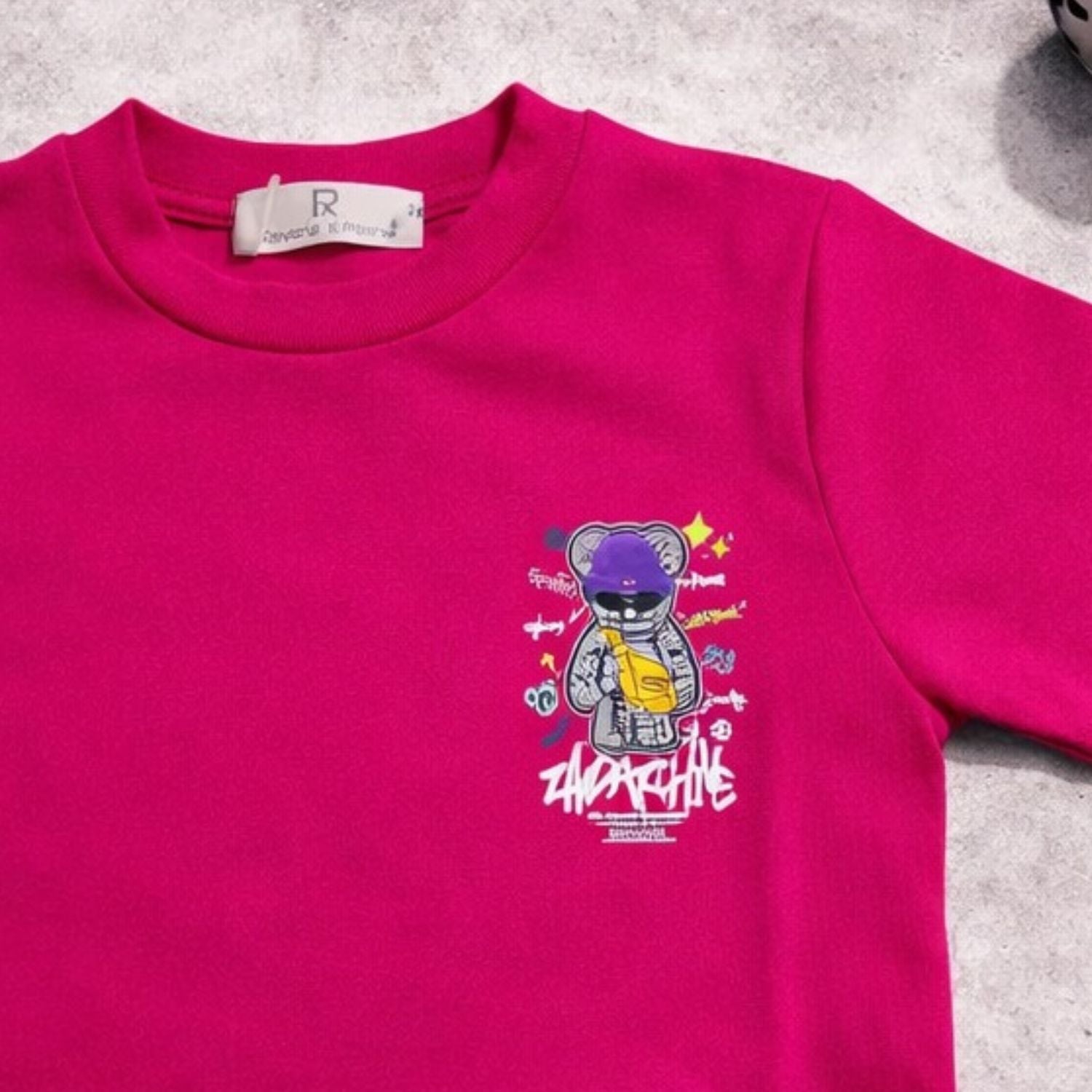 Reverse X-Treme Girls Graphic Printed T-Shirt | Stylish Casual Tee for Girls (4–12 Years)