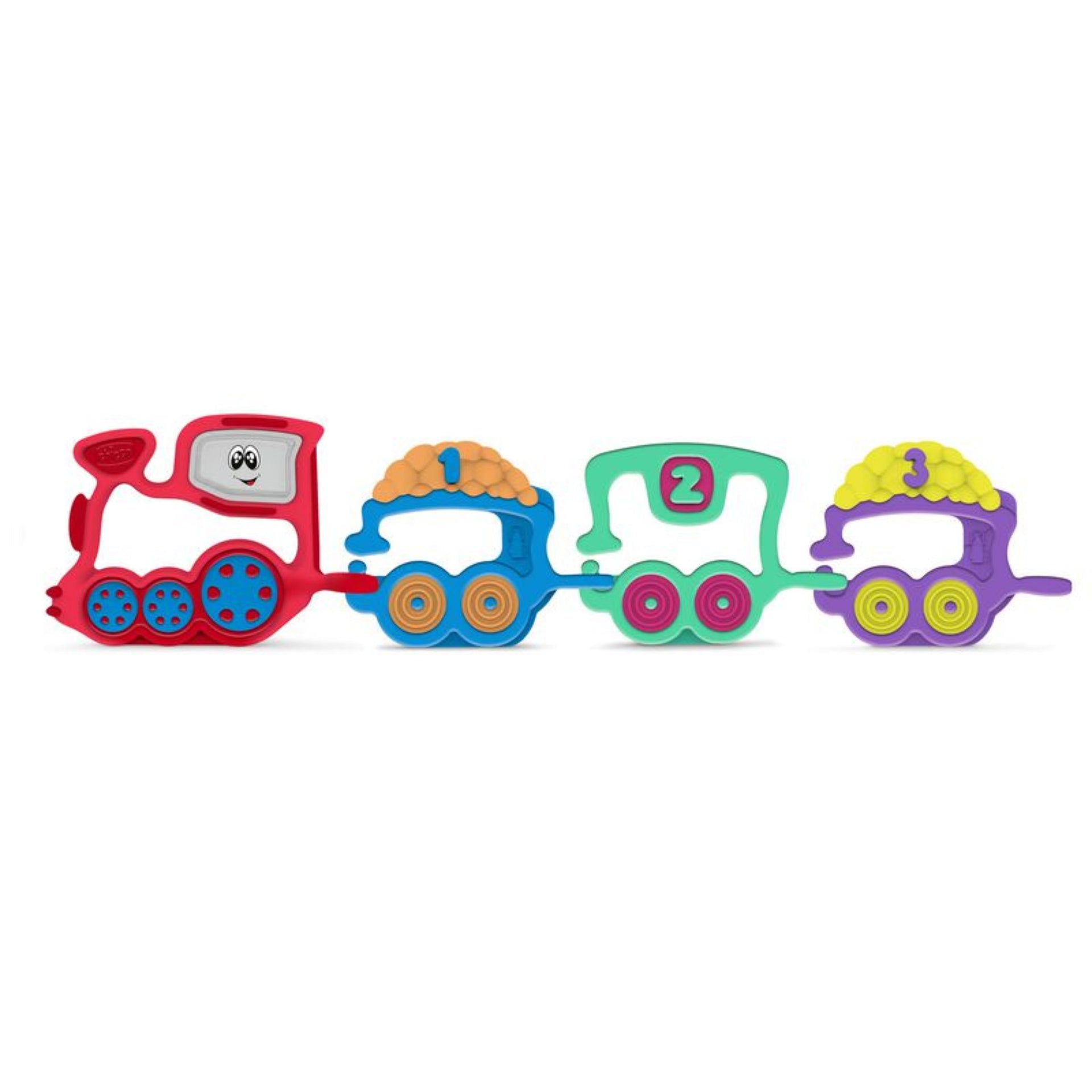 CHICCO LITTLE TRAIN123 |  3-18m | Different textures Diverse superfici | multicolor