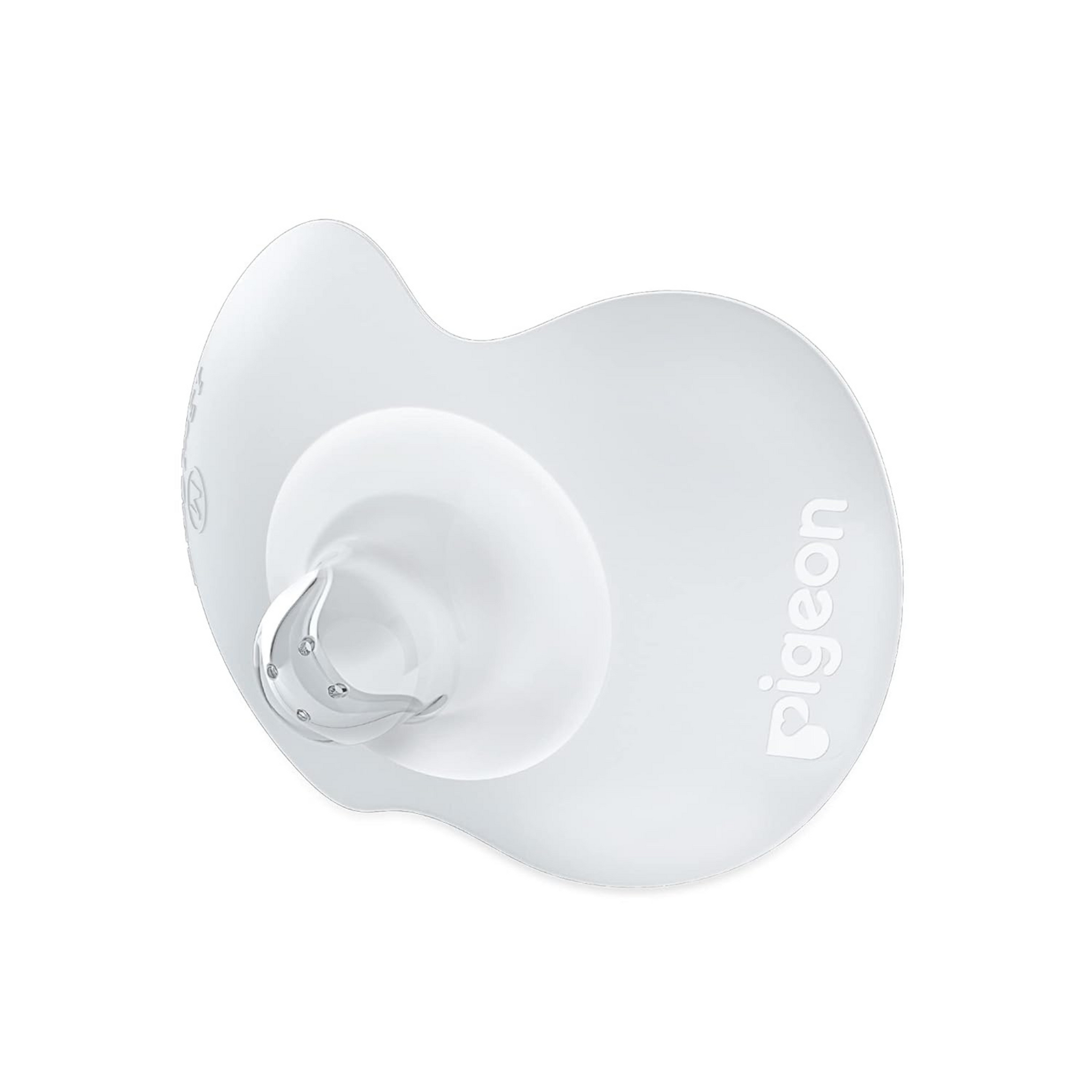 Pigeon Natural Feel Silicone Nipple Shield/Nipple Protector Size 3,with Case,Ultra Soft,Unique Unique Butterfly Shape,16-20 mm Nipple Diametre