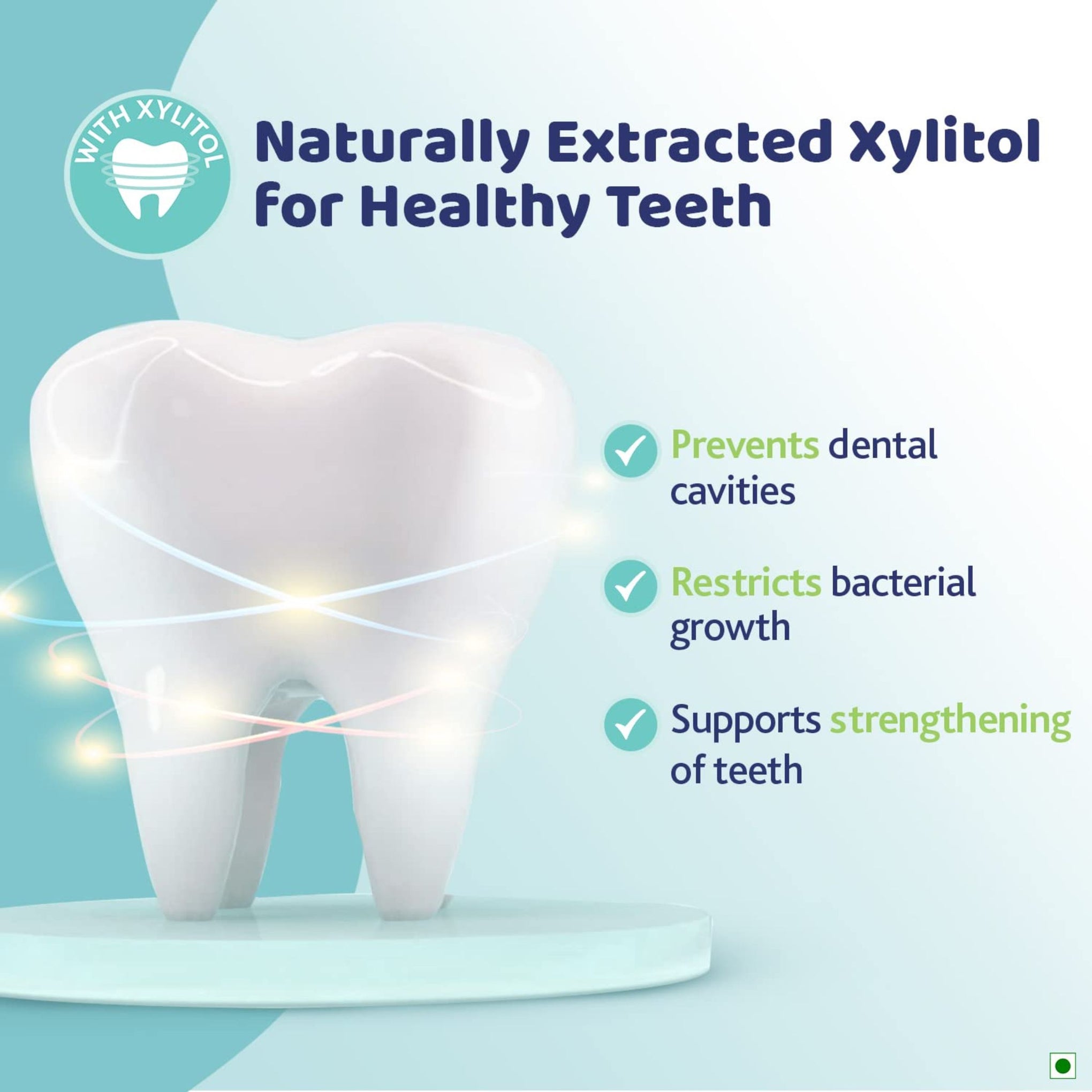 Chicco Kids Toothpaste Apple-Banana (6 Months–6 Years) | No Fluoride, With Xylitol | Low Abrasive Formula for Baby Teeth