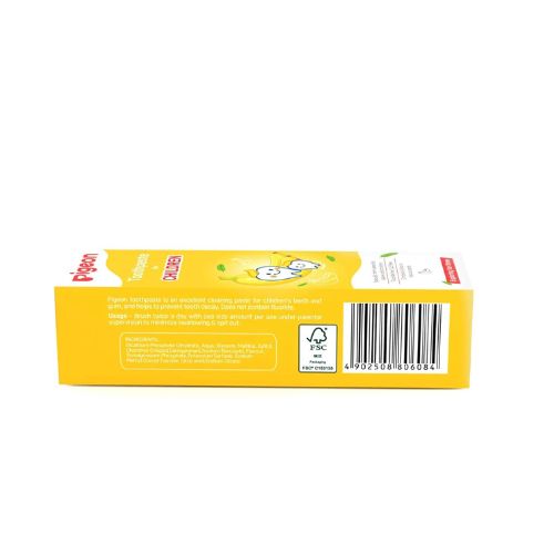 Pigeon Banana Flavor Toothpaste – Gentle, Specially Formulated for babies & Children, Fluoride Free & SLS Free - 45 g (Pack of 1)