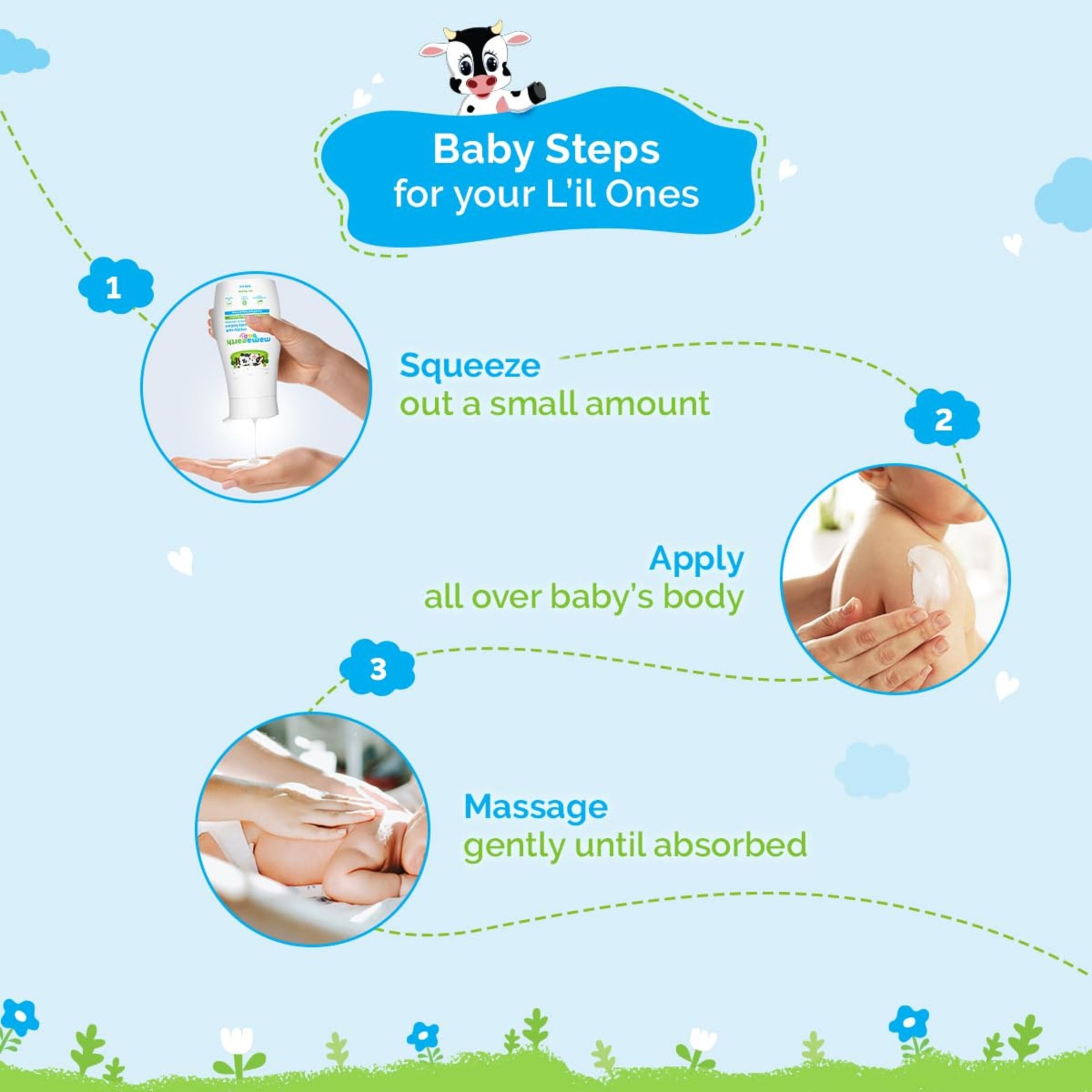 Mamaearth Baby Milky Soft Body Lotion with Oats, Milk & Calendula | 24-Hour Moisturization | Toxin-Free & pH Balanced | For Newborns & Babies (0+ Years) | 200 ml