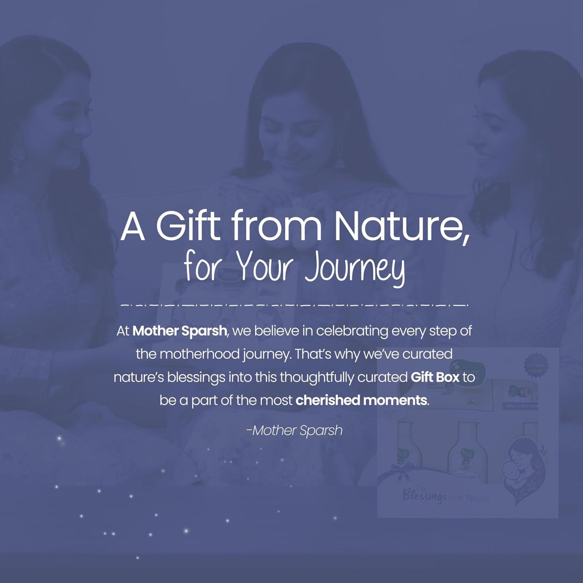 Mother Sparsh Natural Baby Care Gift Box | Baby Wash, Shampoo, Lotion, Soap & Plant-Powered Wipes | Gentle & Toxin-Free | Ideal Newborn & Baby Gift
