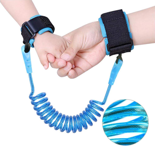 Smile Baby™ Child Anti-Lost Safety Wrist Strap – Cut-Proof Toddler Walking Leash (Ages 1–10)