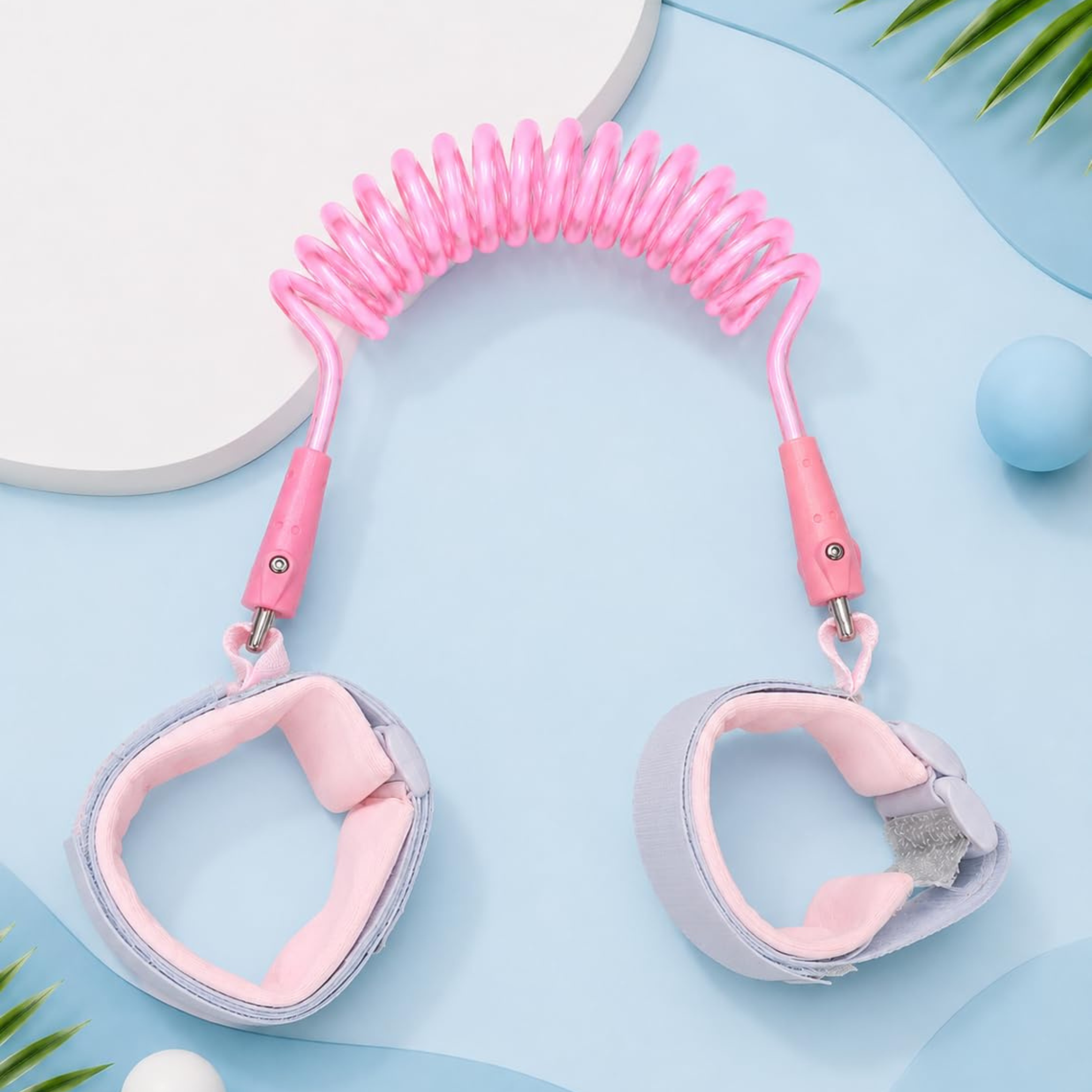 Smile Baby™ Child Anti-Lost Safety Wrist Strap – Cut-Proof Toddler Walking Leash (Ages 1–10)