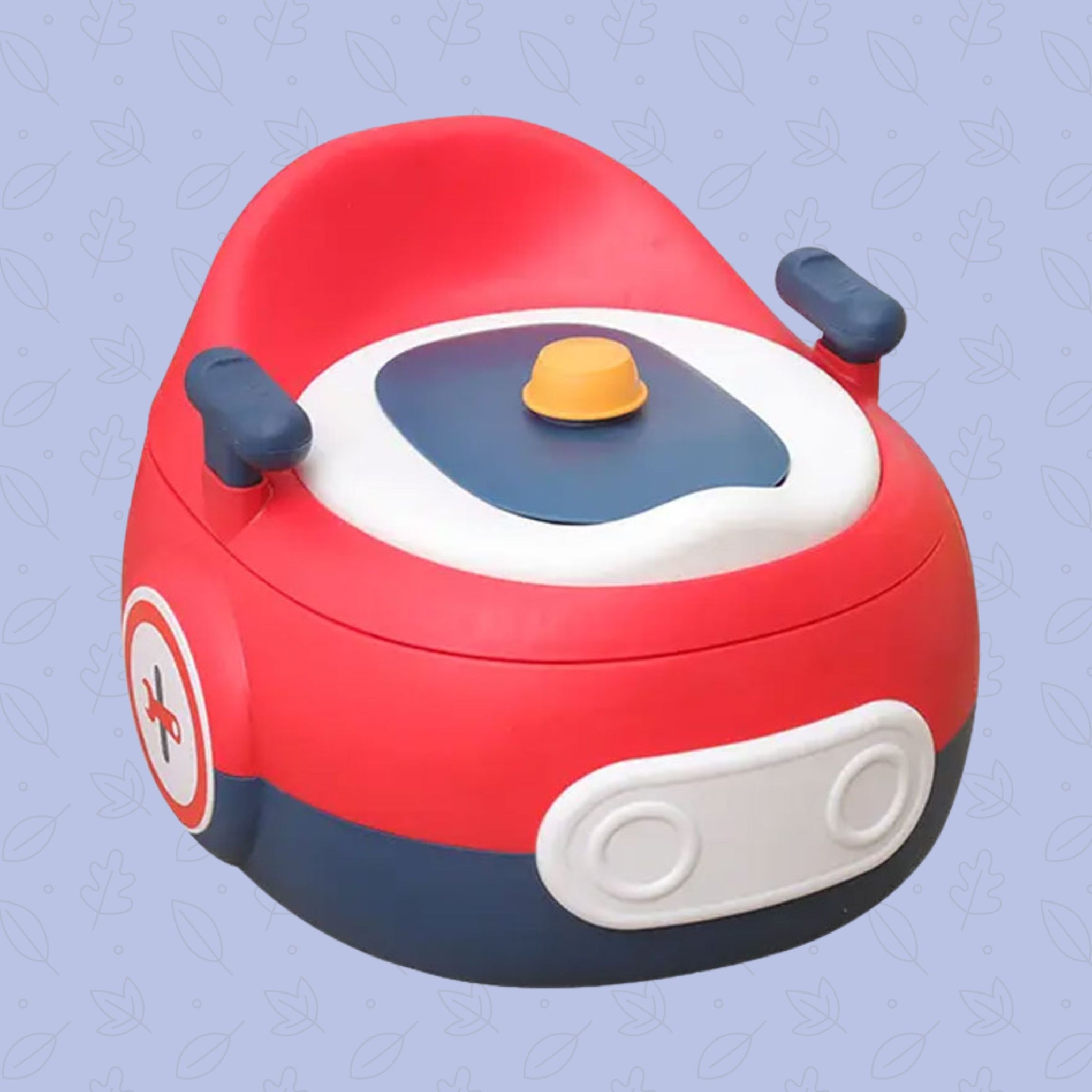 SMILE BABY Baby Potty Training Seat for Kids- Potty Toilet Seat for kids with Removable Tray Kids Baby Potty Seat Chair Baby Toilet Seat for Kids Baby Potty Seat for 1-5 Year Child ( Red)