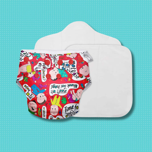 SuperBottoms Swimming Diapers for Babies & Toddlers - Reusable & Adjustable Swim Diapers - Washable Cloth Diapers - Skin Friendly Fabric - Easy to Clean - Fits 3M - 3Y